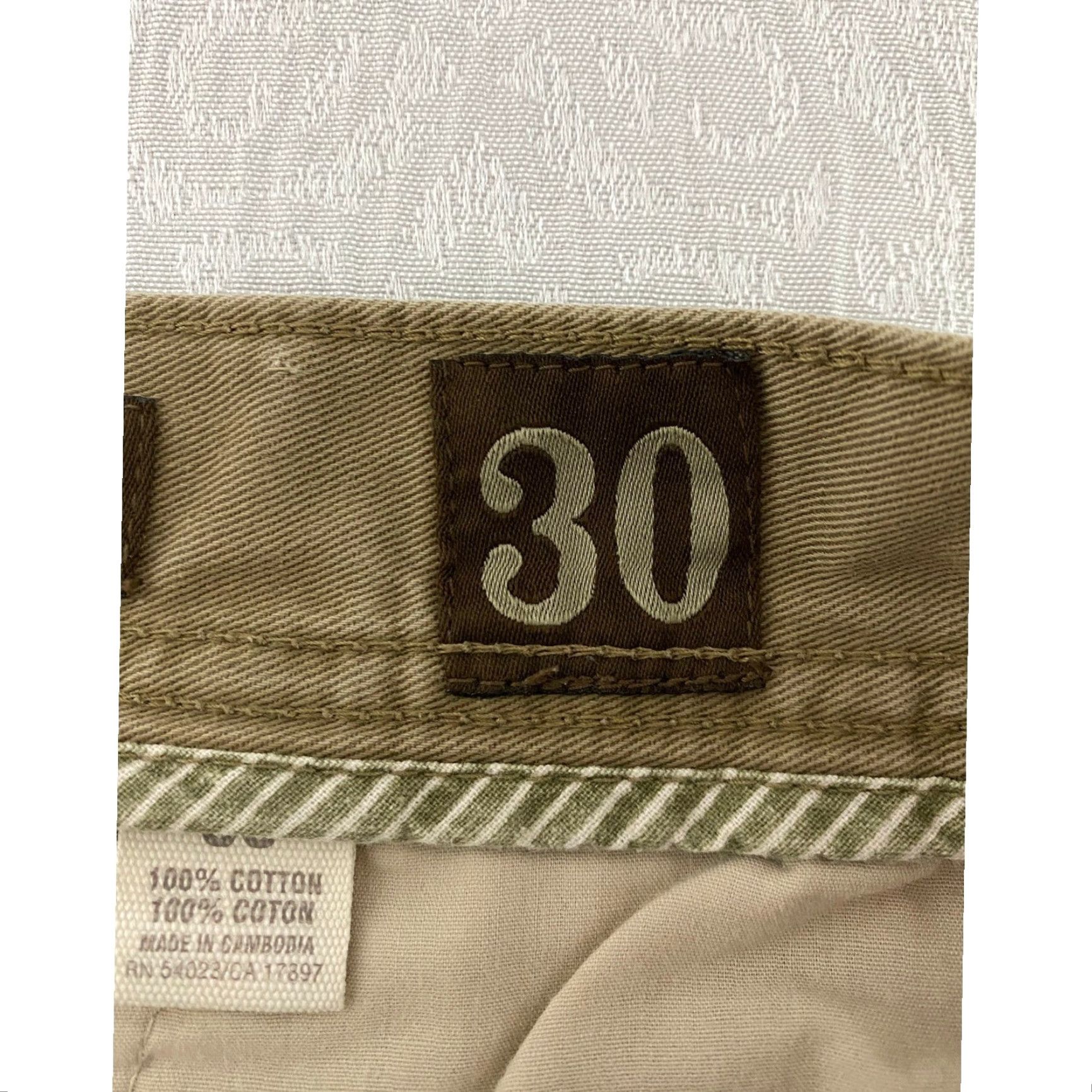 Old Navy Old Navy Cargo Shorts Mens Size 30 Khaki Tan Cotton Twill Cargo Shorts Beige Size US 30 / EU 46 - 6 Thumbnail