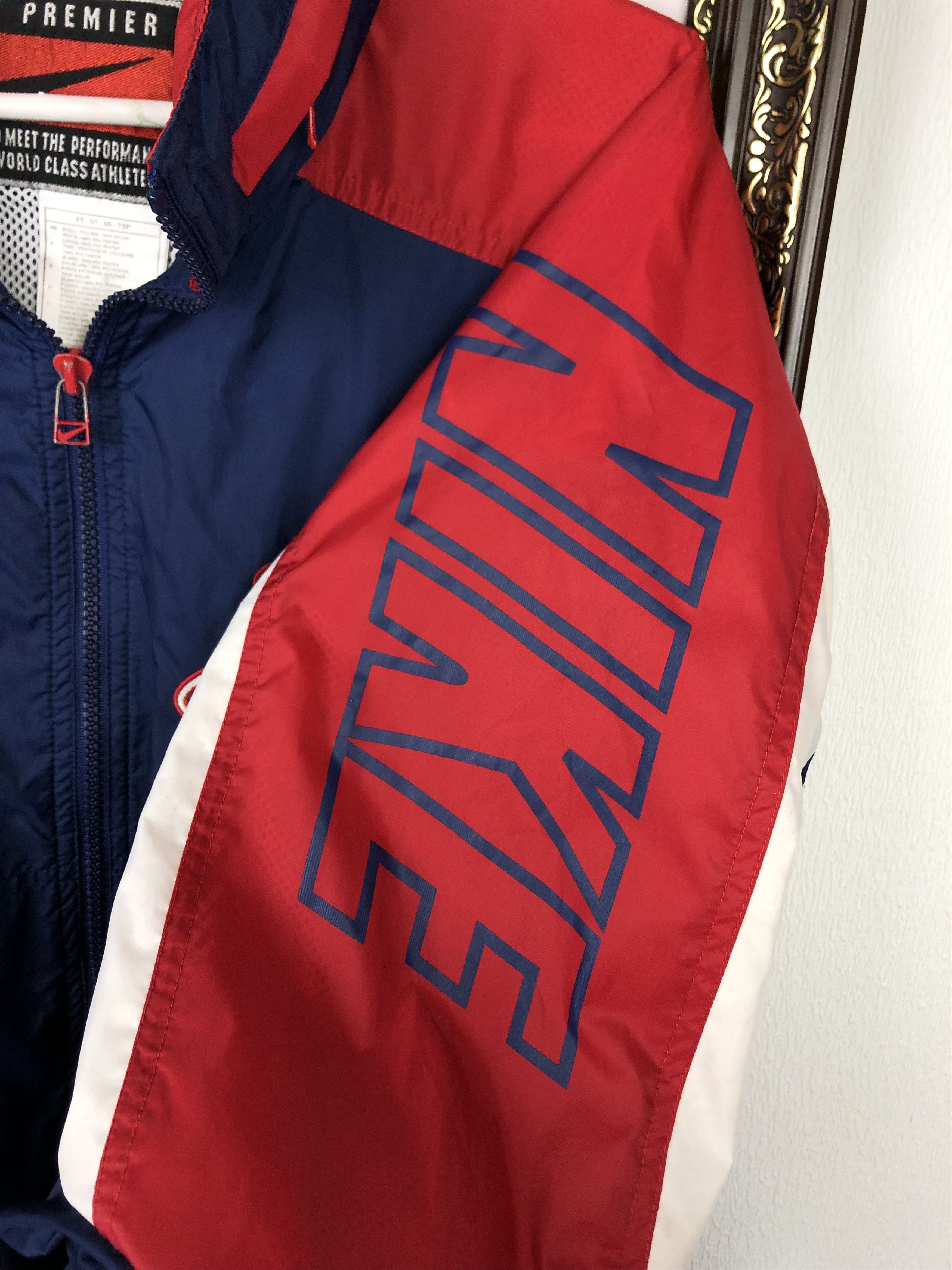 Nike Vintage 90's Nike Arsenal Football Jacket Soccer Windbreaker Size US M / EU 48-50 / 2 - 7 Thumbnail