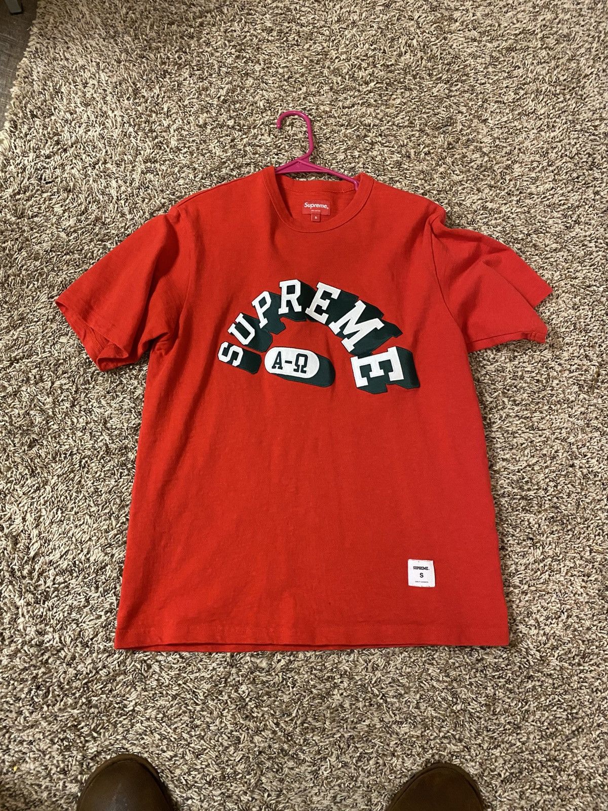 Supreme Red Supreme Tee Size US S / EU 44-46 / 1 - 1 Thumbnail