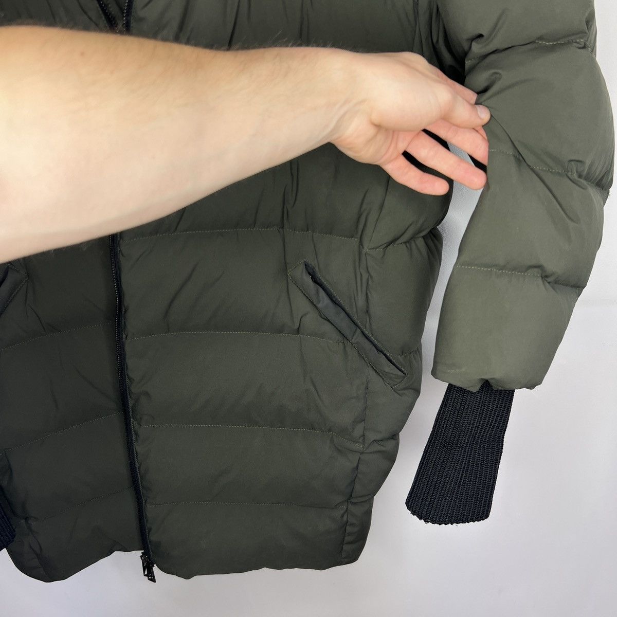 Hysteric Glamour × Le Grande Bleu (L.G.B.) Ahirain Puffer Goose Down Jacket Parka Coat Avant Garde Y2K Size L / US 10 / IT 46 - 9 Thumbnail