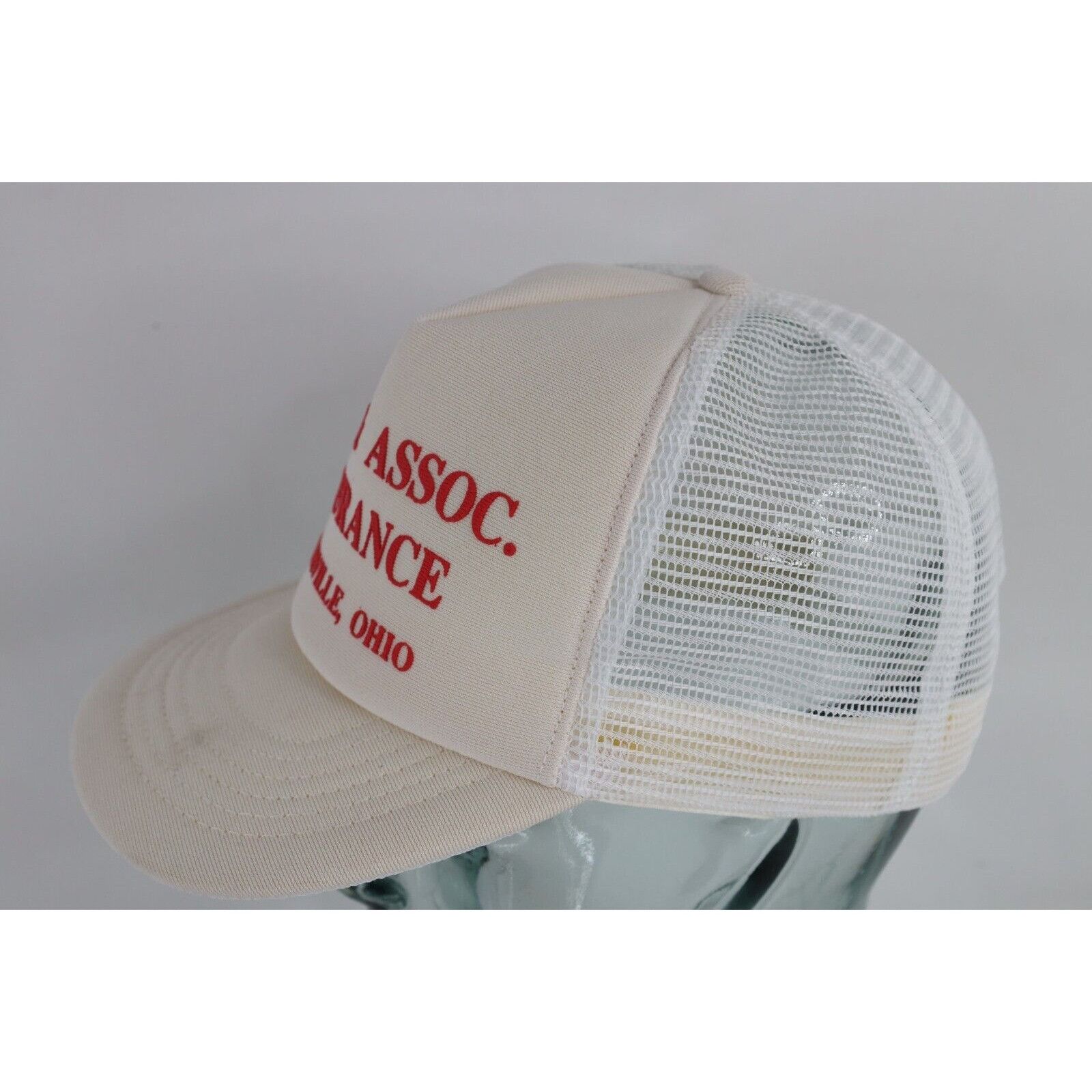 Vintage Vintage 80s 90s Fish and Association Insurance Trucker Hat Size ONE SIZE - 4 Thumbnail