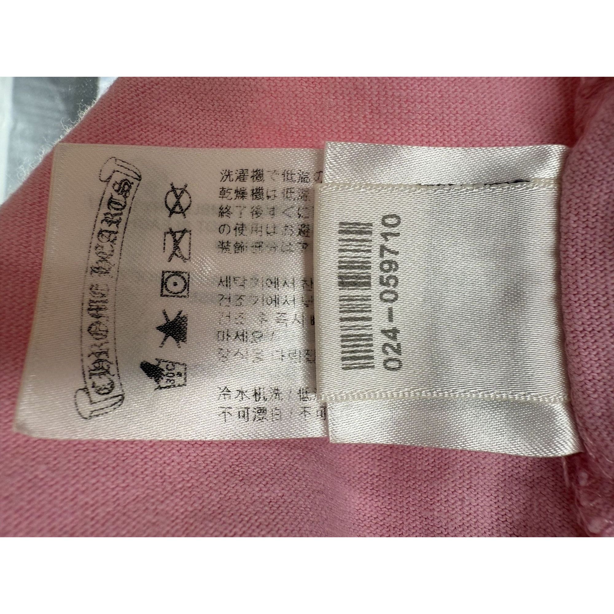 Chrome Hearts Chrome Hearts Pink Graphic T-Shirt W/ Pocket "Vanity Affair" Size S / US 4 / IT 40 - 4 Thumbnail