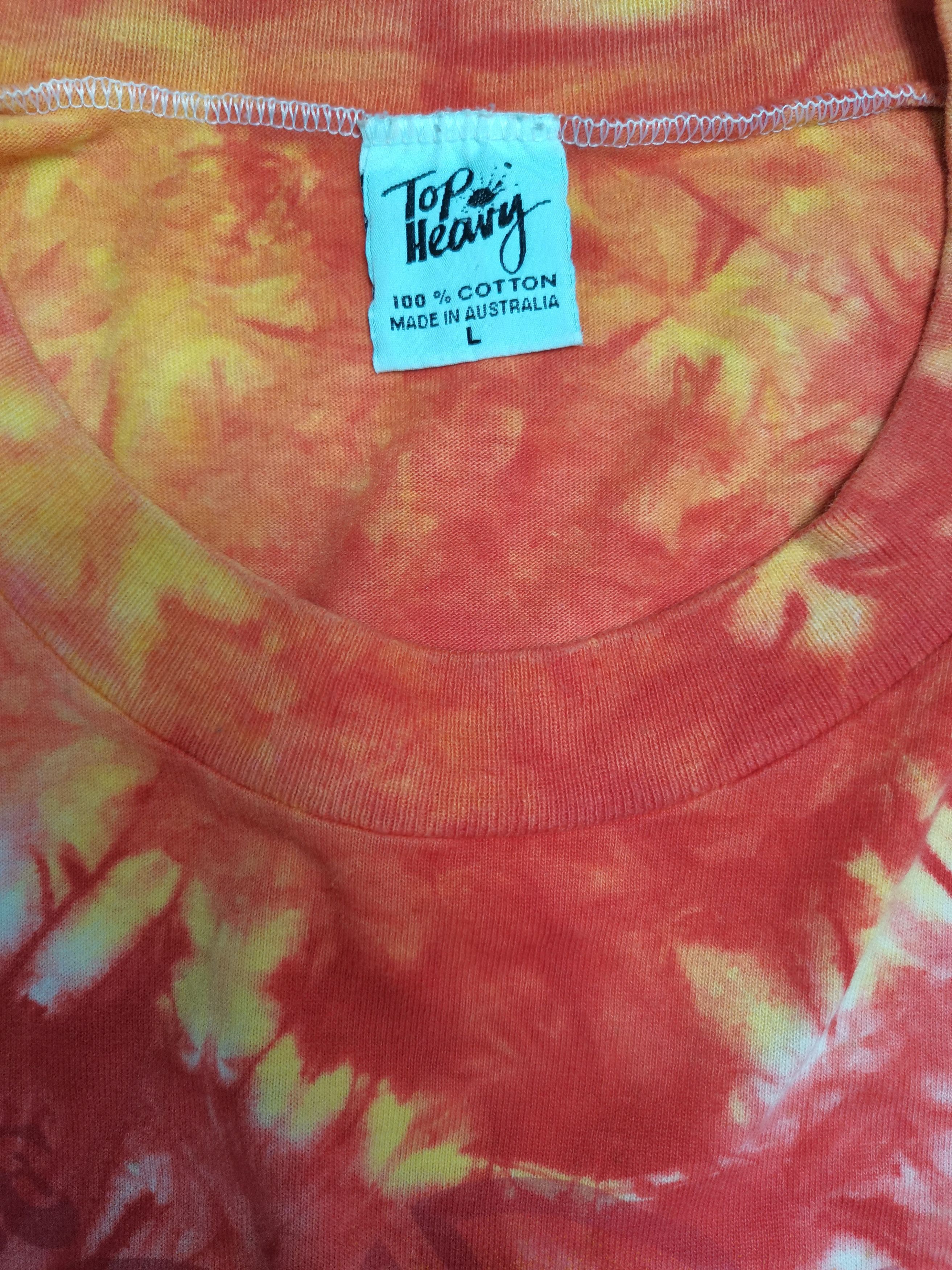 Band Tees Vintage The doors Jim morrison tie dyed shirt Size US L / EU 52-54 / 3 - 3 Thumbnail
