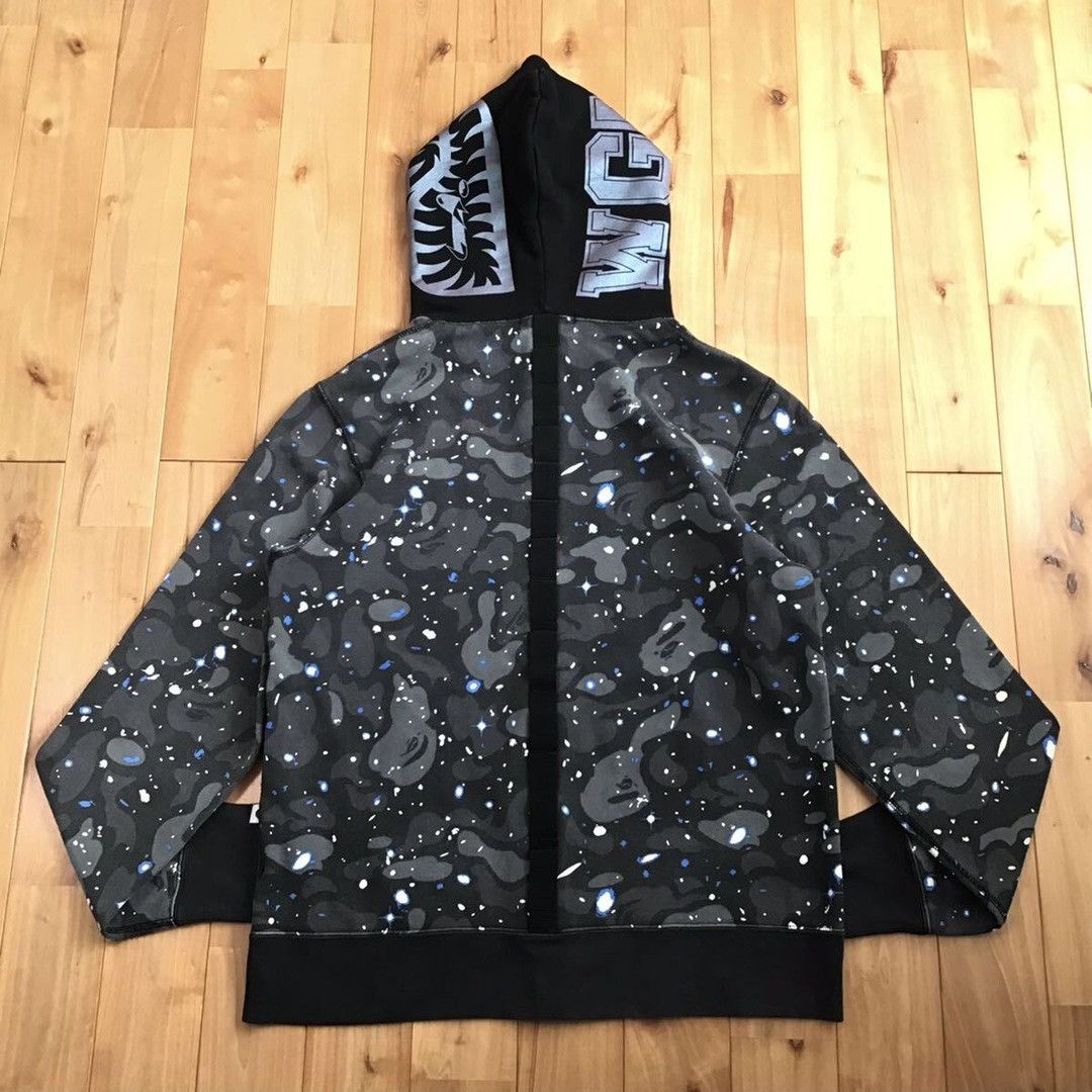 Bape space camo full zip hoodie online