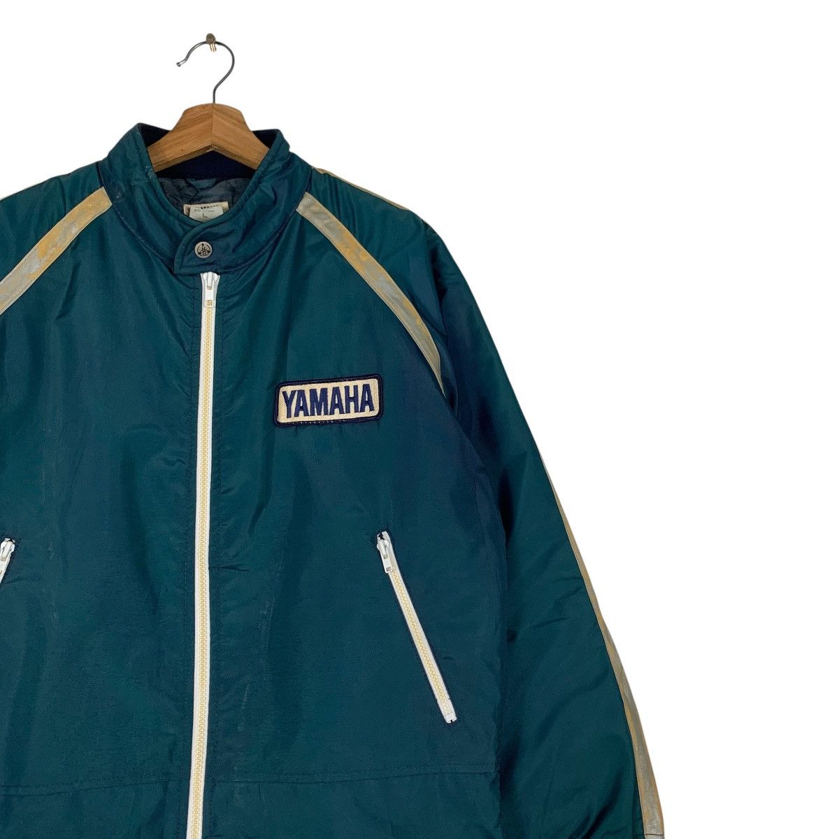 Japanese Brand Vintage YAMAHA Green Coveralls Jumpsuits #1925-C84 Size US 38 / EU 54 - 5 Thumbnail