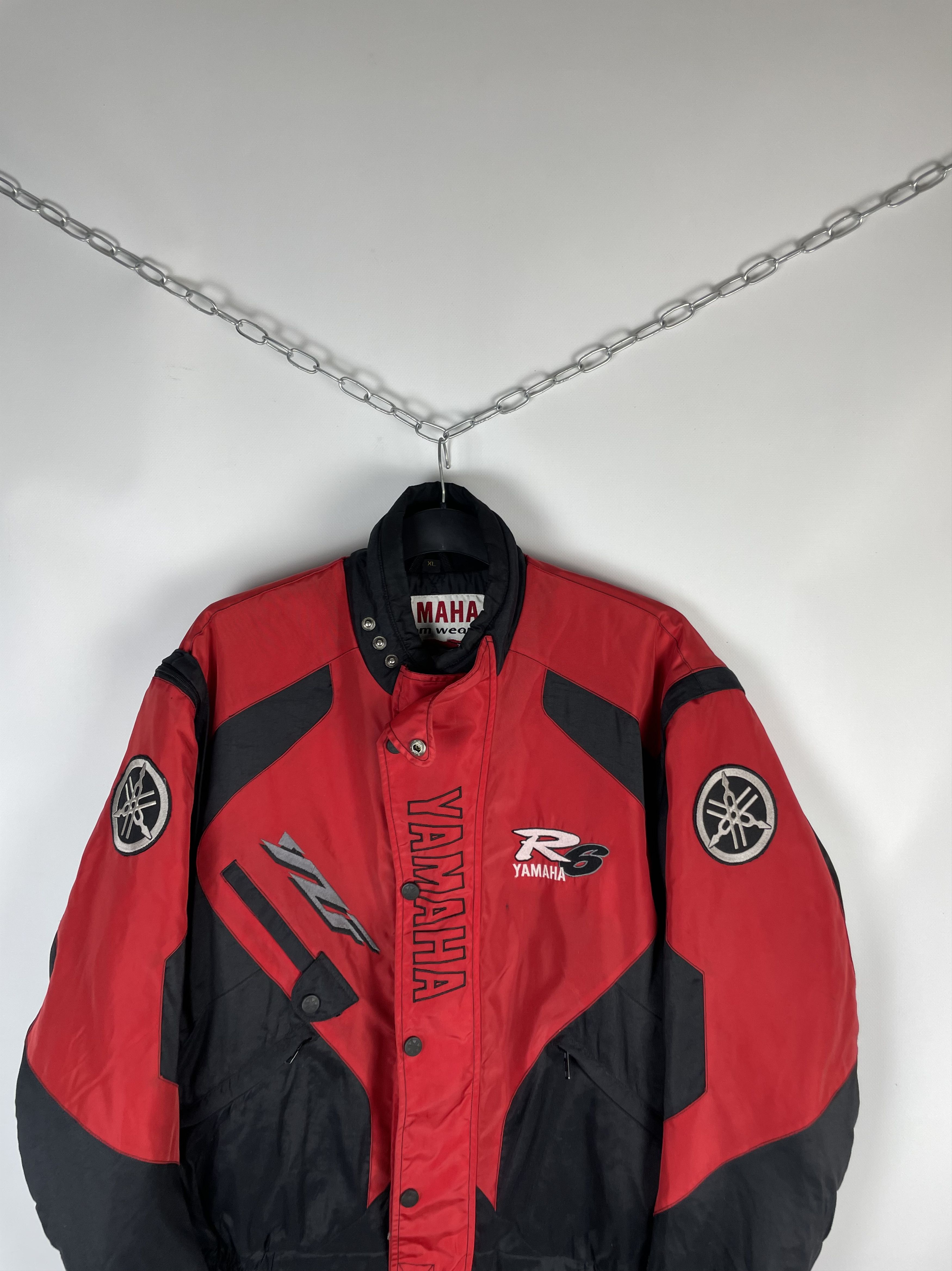 Vintage YAMAHA R6 vintage logo racing jacket Size US XL / EU 56 / 4 - 3 Thumbnail