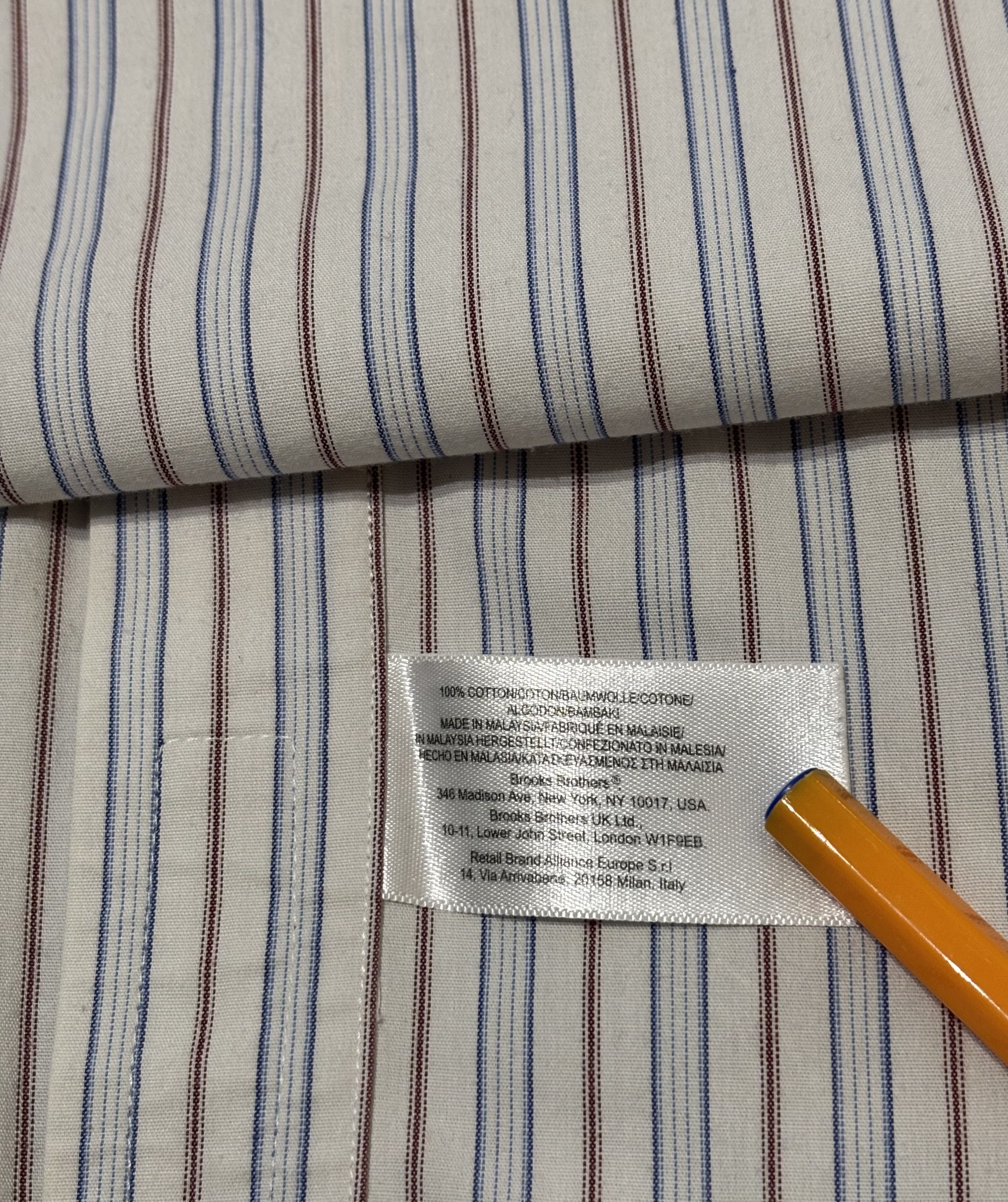 Brooks Brothers Brooks Brothers vintage shirt size 34 Size US M / EU 48-50 / 2 - 18 Thumbnail