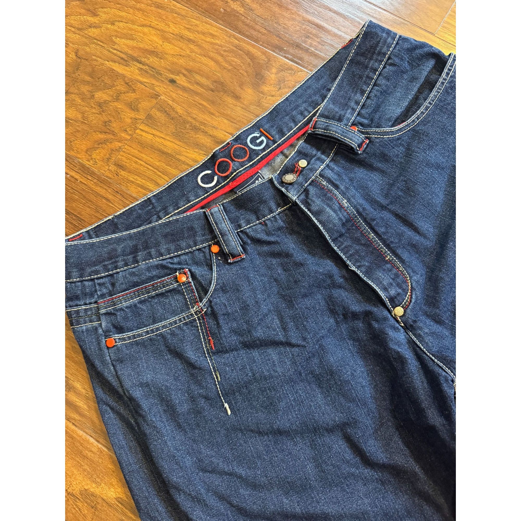 Coogi VTG Coogi Mens Straight-Leg Blue Denim Jeans Embroidered Poc Size US 38 / EU 54 - 9 Thumbnail