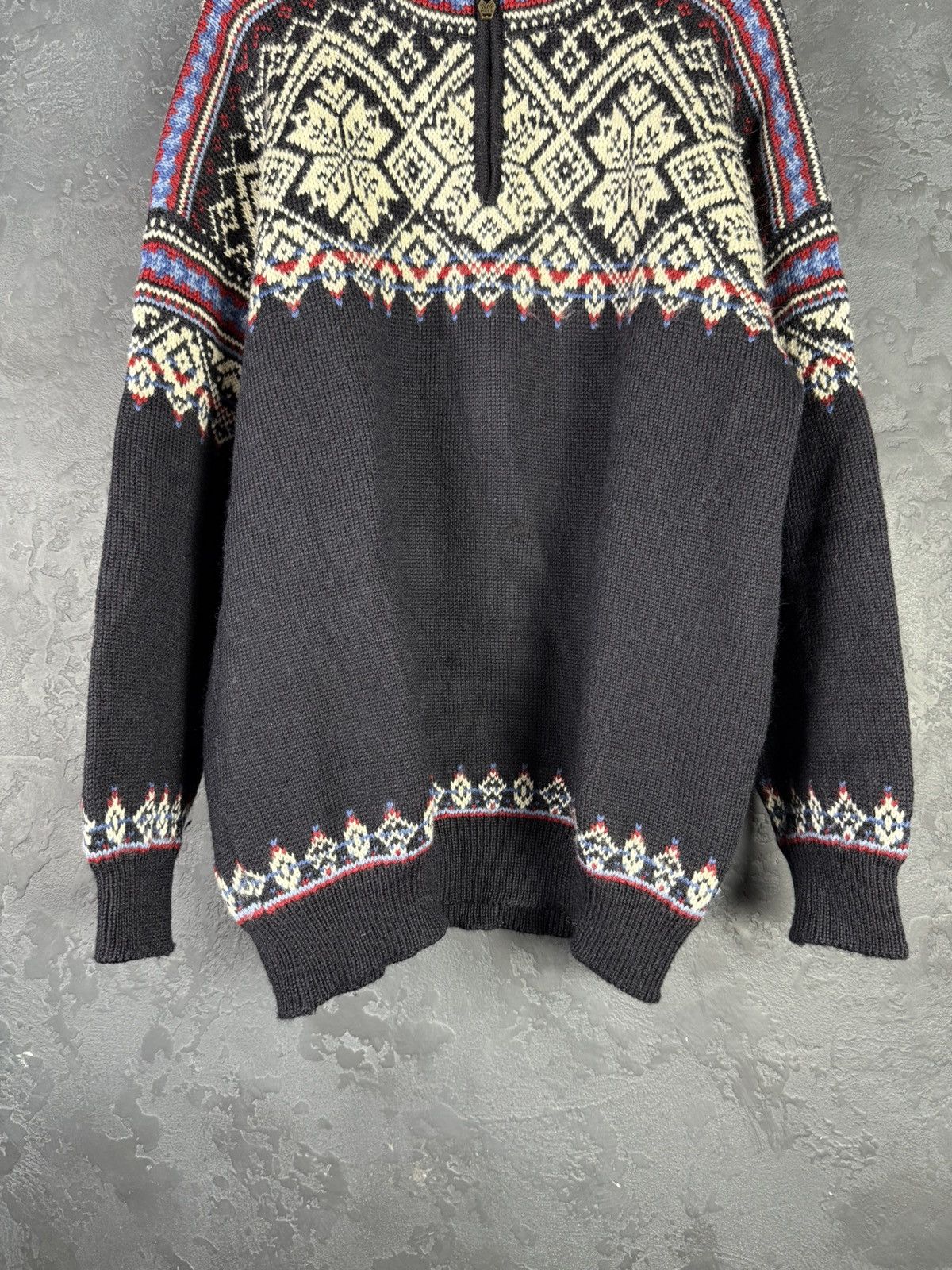 Dale Of Norway Dale Of Norway Men’s 1/4 Zip Wool Knitted Sweather Size XL Size US XL / EU 56 / 4 - 5 Thumbnail