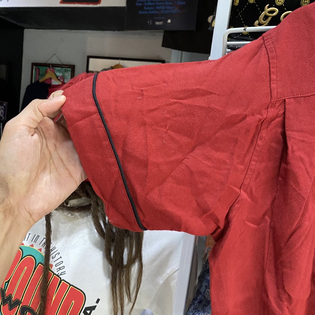 Hysteric Glamour Hysteric Glamour Super Hys Rayon Red Shirt Size US L / EU 52-54 / 3 - 6 Thumbnail