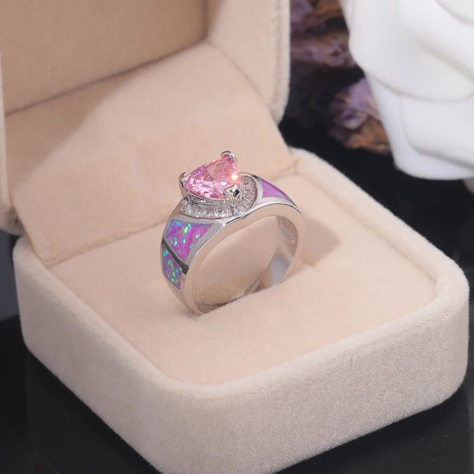 Jewelry Fire Zircon Cubic Zirconia Rings Size ONE SIZE - 1 Thumbnail