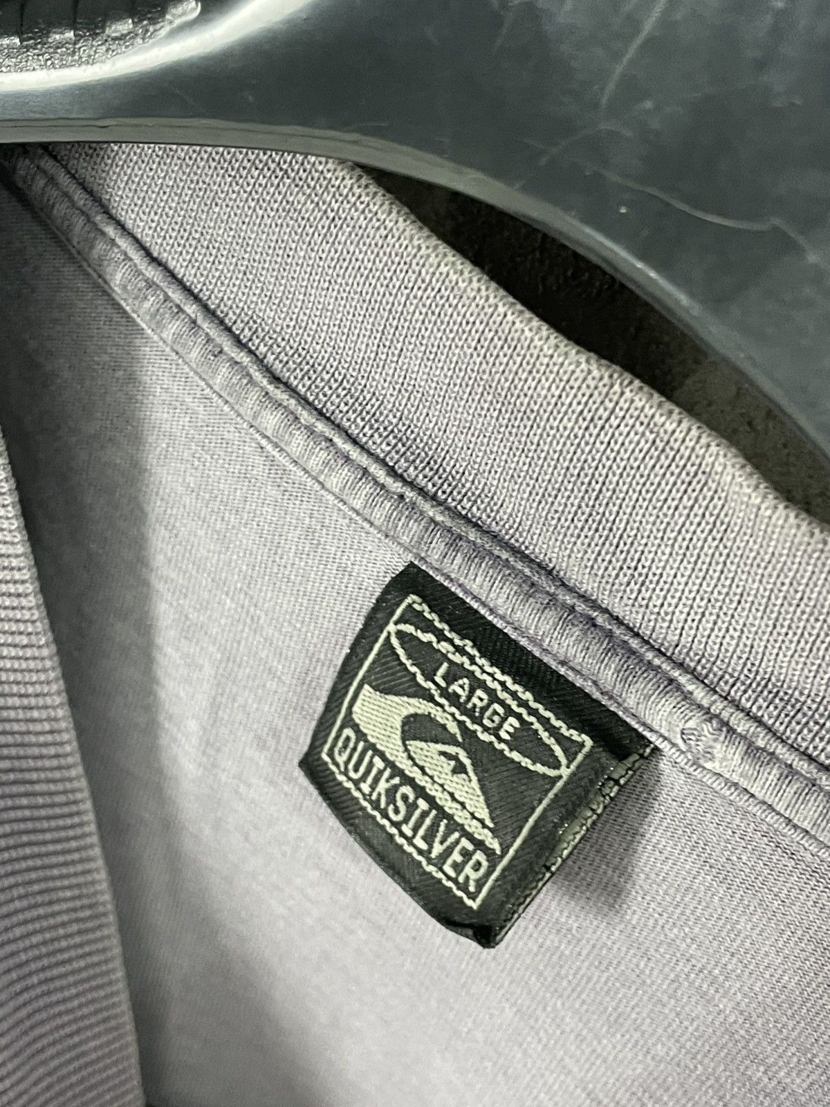 Japanese Brand × Quiksilver Quicksilver Vintage Y2K Distressed Sexy Logo Long Sleeve Size US L / EU 52-54 / 3 - 10 Thumbnail