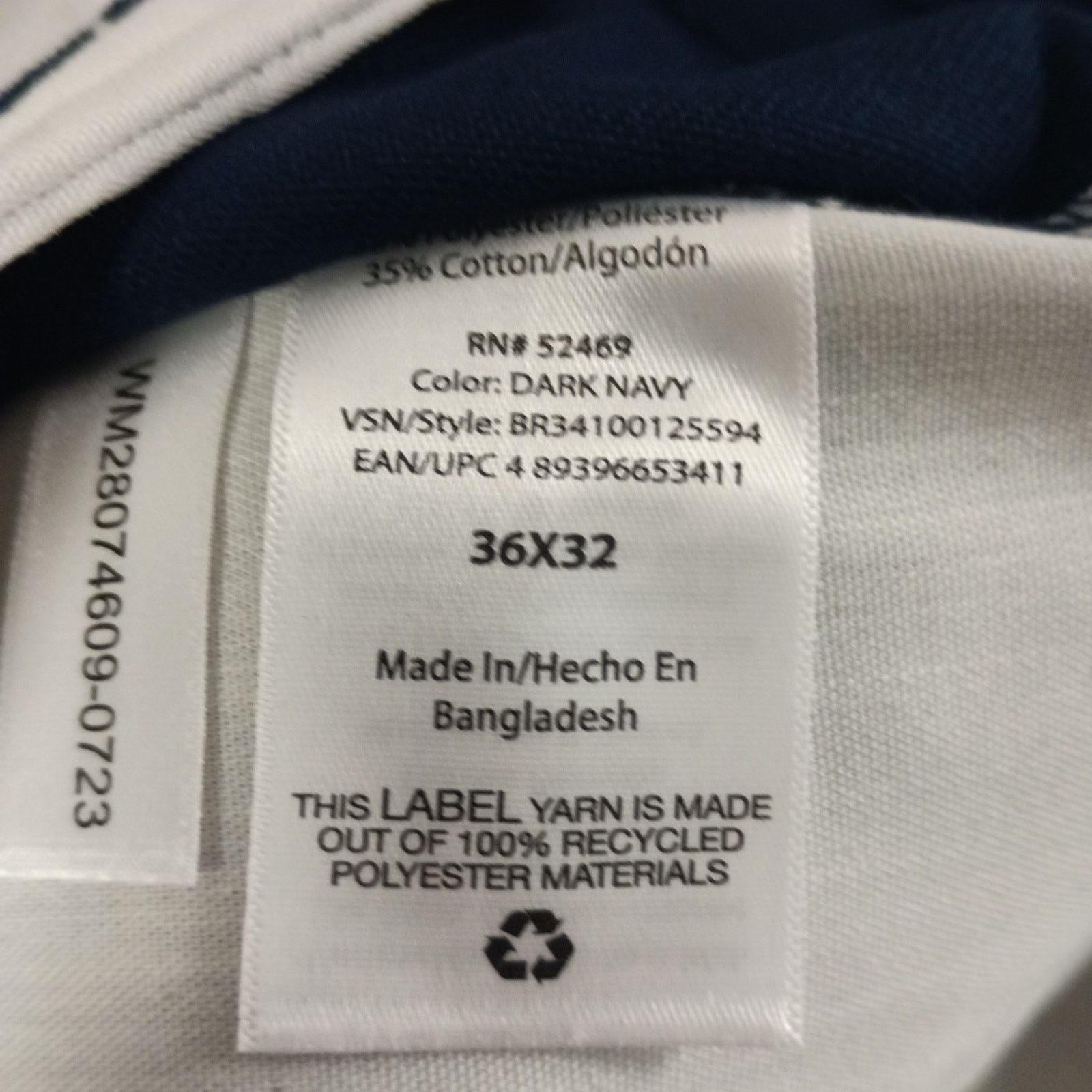 Other Brahma Men's Work Tough Pants Size 36x32 Blue Relaxed Fit Size US 36 / EU 52 - 5 Thumbnail