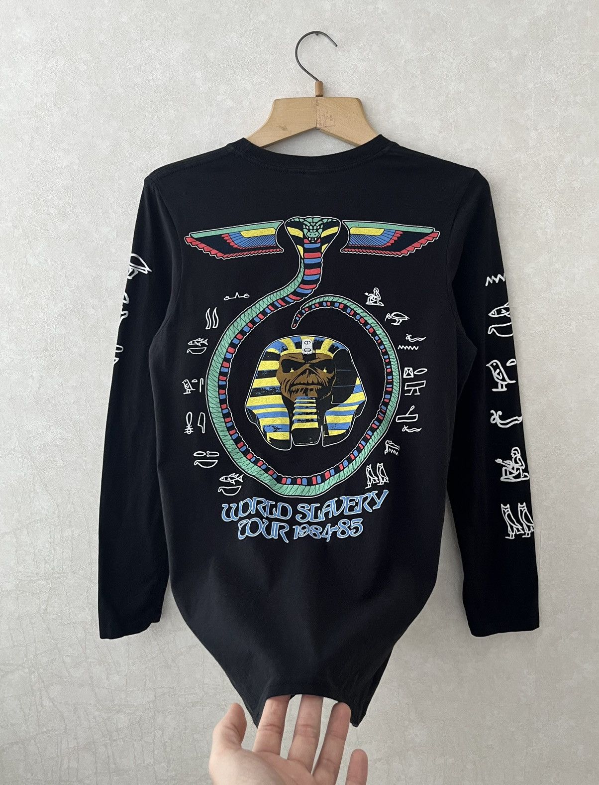 Iron Maiden Iron Maden World Slavery Tour 2019 Long Sleeve Size US S / EU 44-46 / 1 - 10 Thumbnail