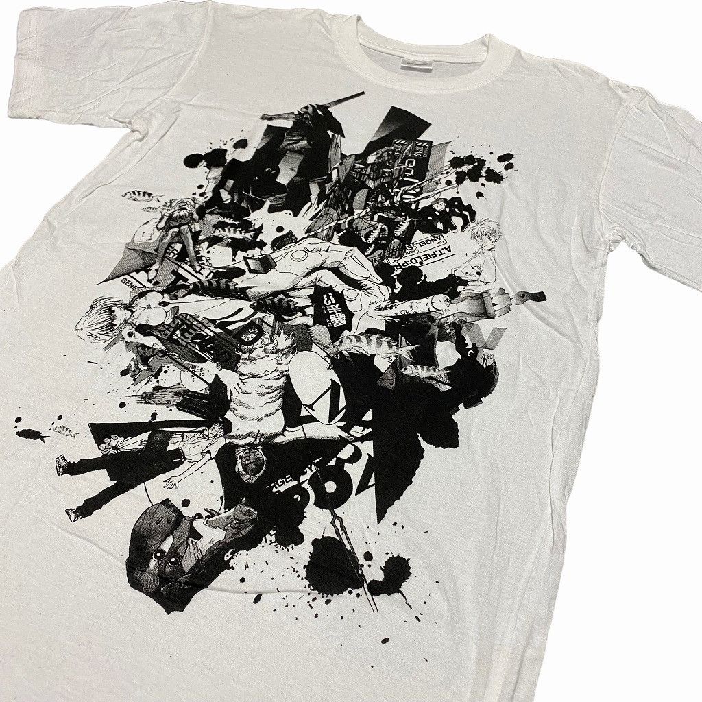 Anime × Japanese Brand Vintage Dead Stock Evangelion Tee White Size US S / EU 44-46 / 1 - 2 Thumbnail