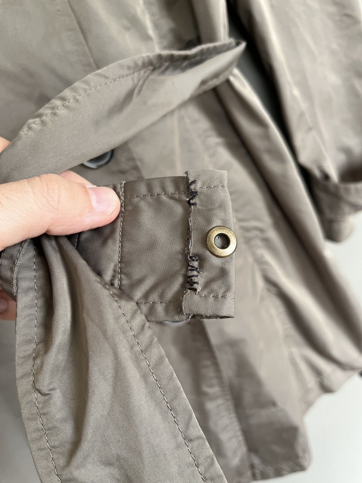 Gimo's Gimos Nylon Trench Coat Size L / US 10 / IT 46 - 7 Thumbnail