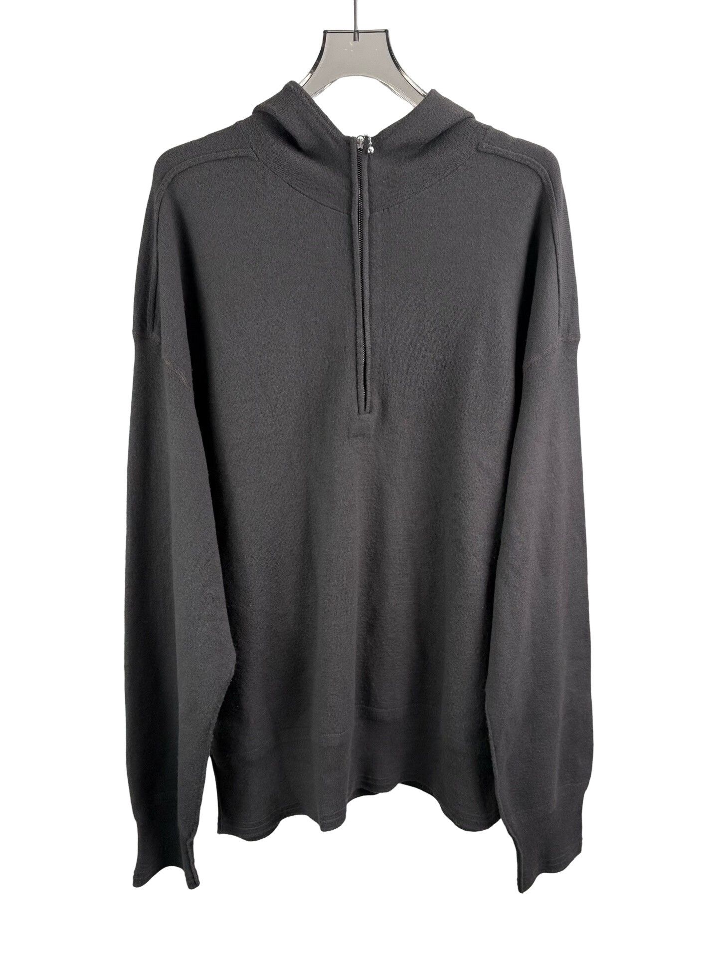 Burberry Burberry Wool Half-Zip Hoodie XXL Size US XXL / EU 58 / 5 - 1 Thumbnail