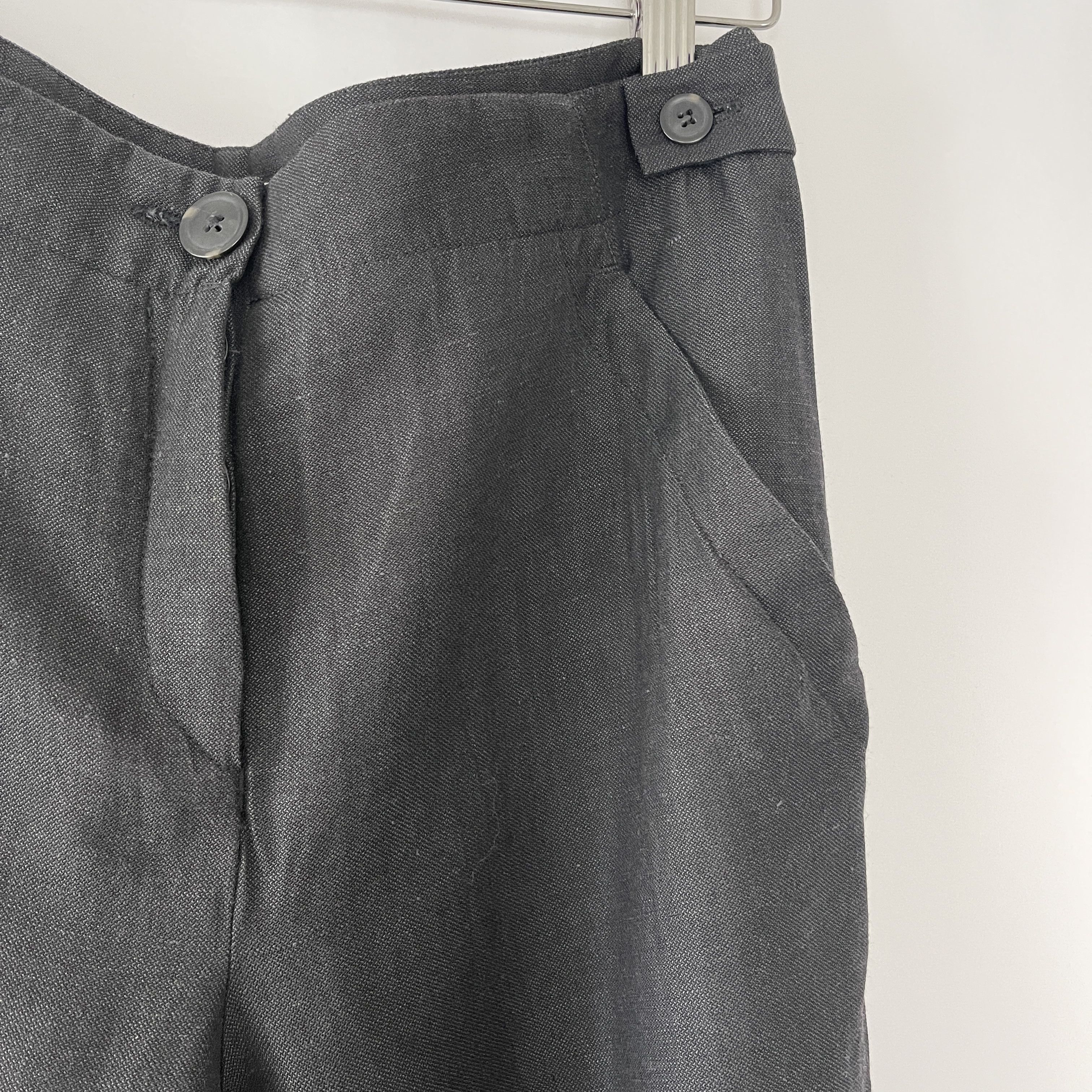 HUMANOID HUMANOID Gray Wool/Linen Pants size S Size 26" / US 2 / IT 38 - 2 Thumbnail