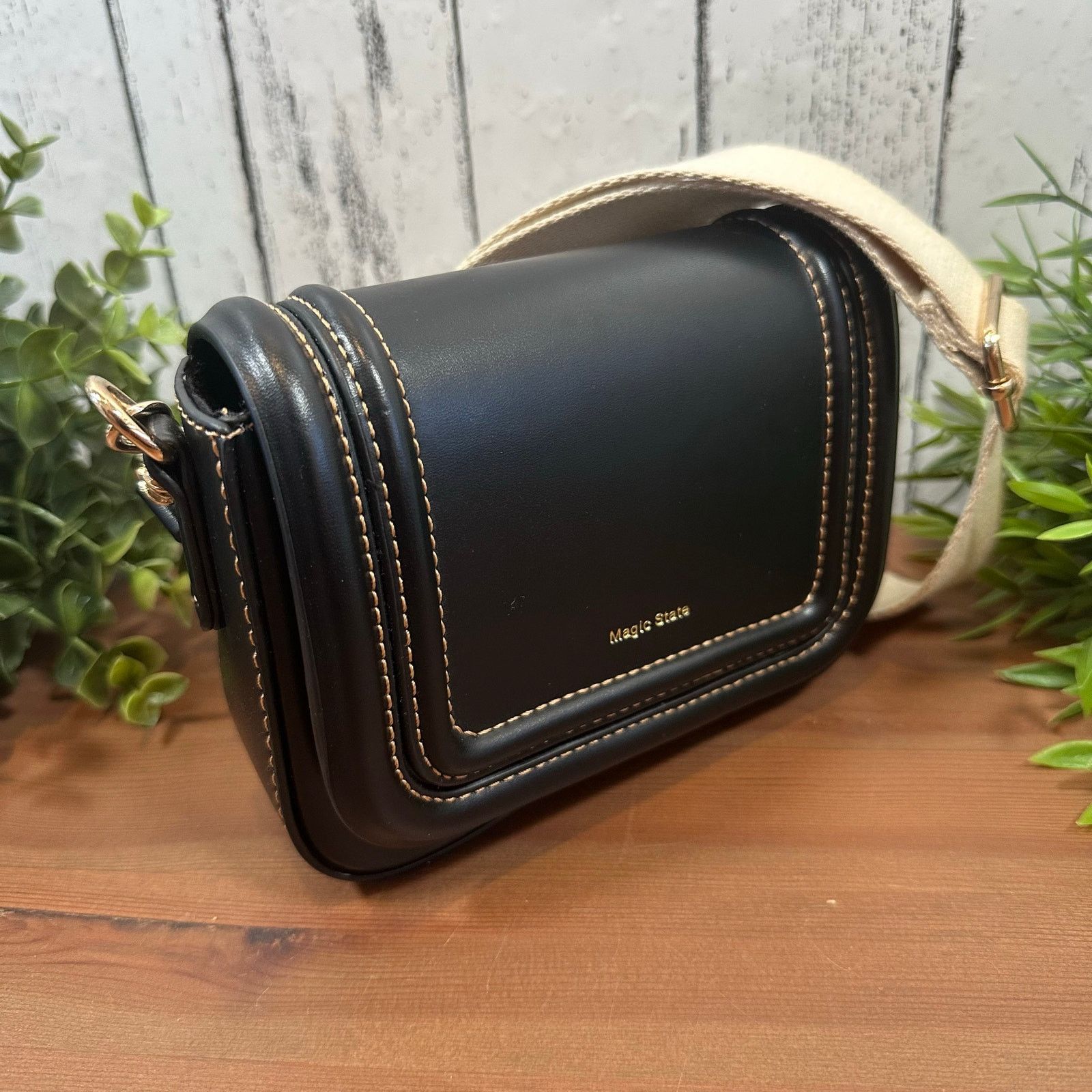 Zara Zara Basic Mini Crossbody Bag Black Magic State Size ONE SIZE - 2 Thumbnail