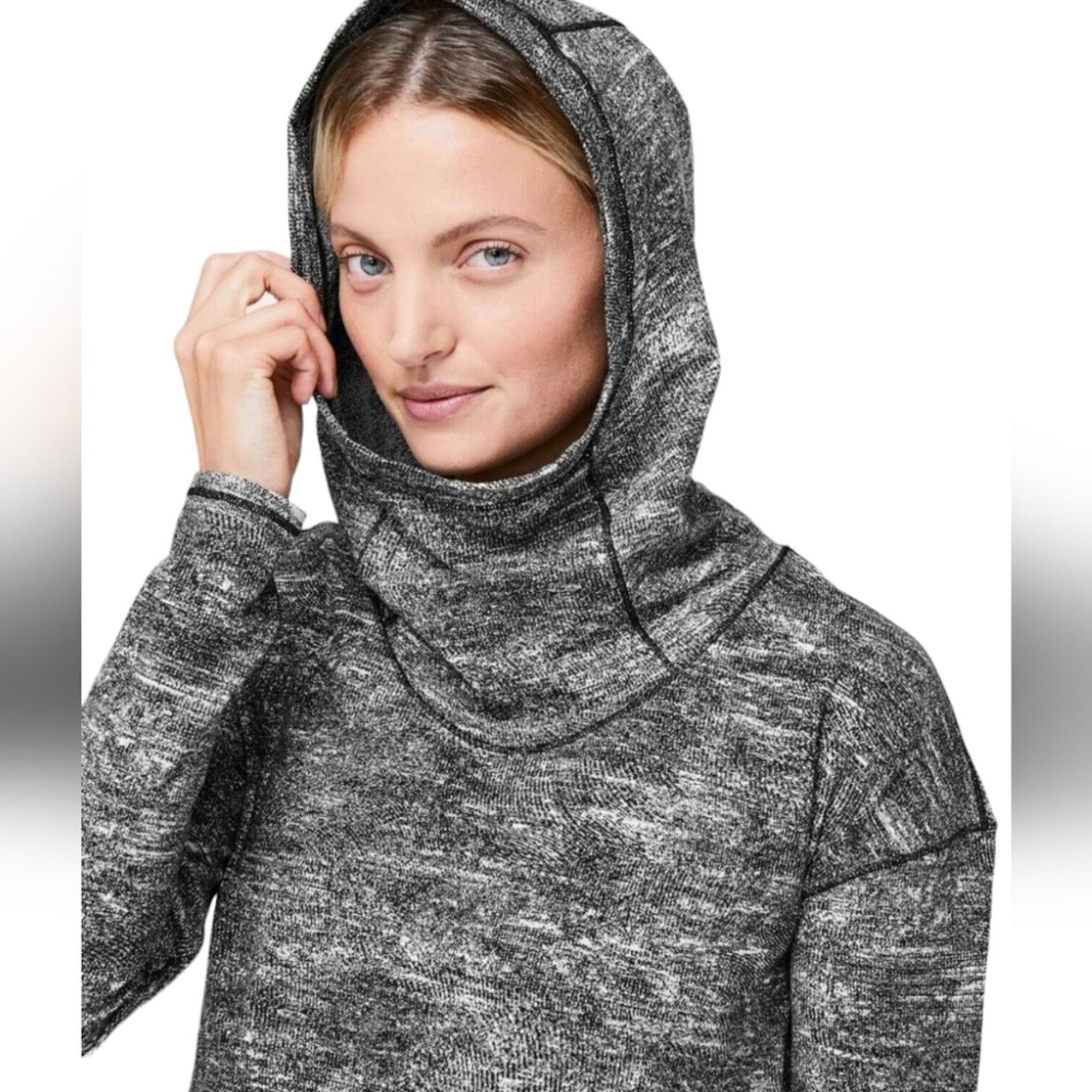 Lululemon Lululemon Forever Endeavour Long Sleeve Black White 8 Size M / US 6-8 / IT 42-44 - 2 Thumbnail