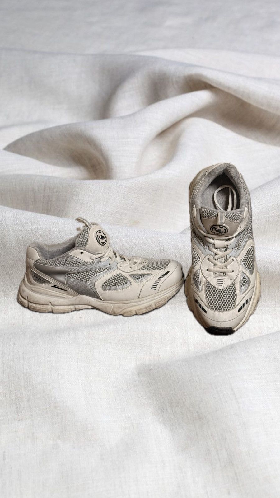 Axel Arigato Axel Arigato Marathon Runner White/Silver Size US 10 / EU 43 - 1 Thumbnail