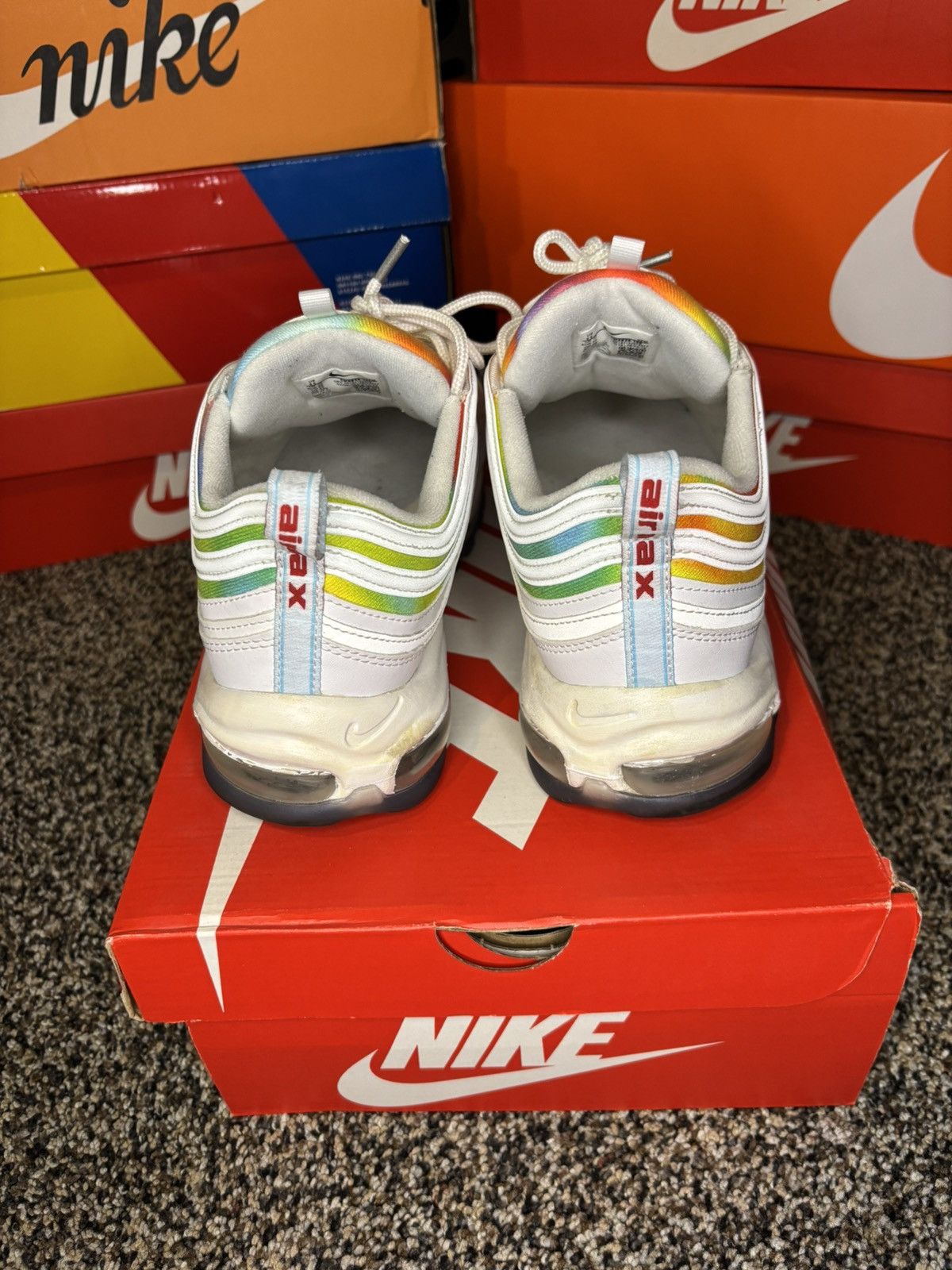 Nike Nike Air Max 97 Tie Dye Chicago Size US 11 / EU 44 - 5 Thumbnail