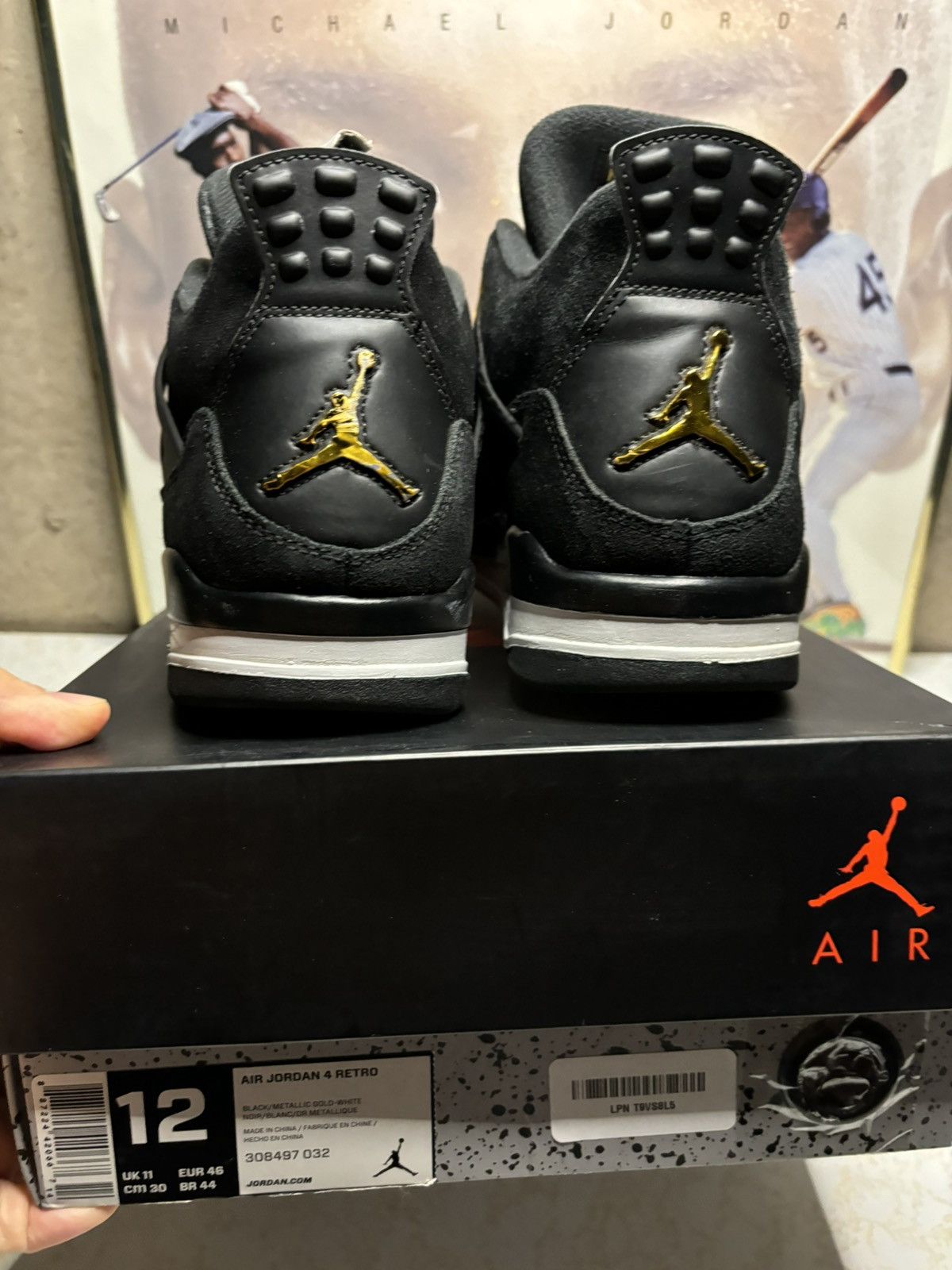 Jordan Brand Air Jordan 4 Retro Royalty 2017 Size US 12 / EU 45 - 7 Thumbnail