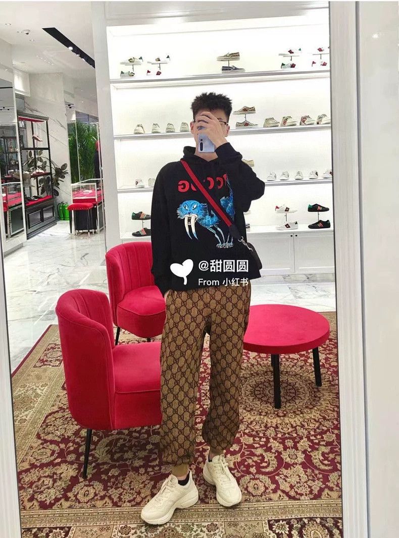 Gucci Gucci SizeXS Double G full logo sports pants sweatpants Size US 29 - 7 Thumbnail