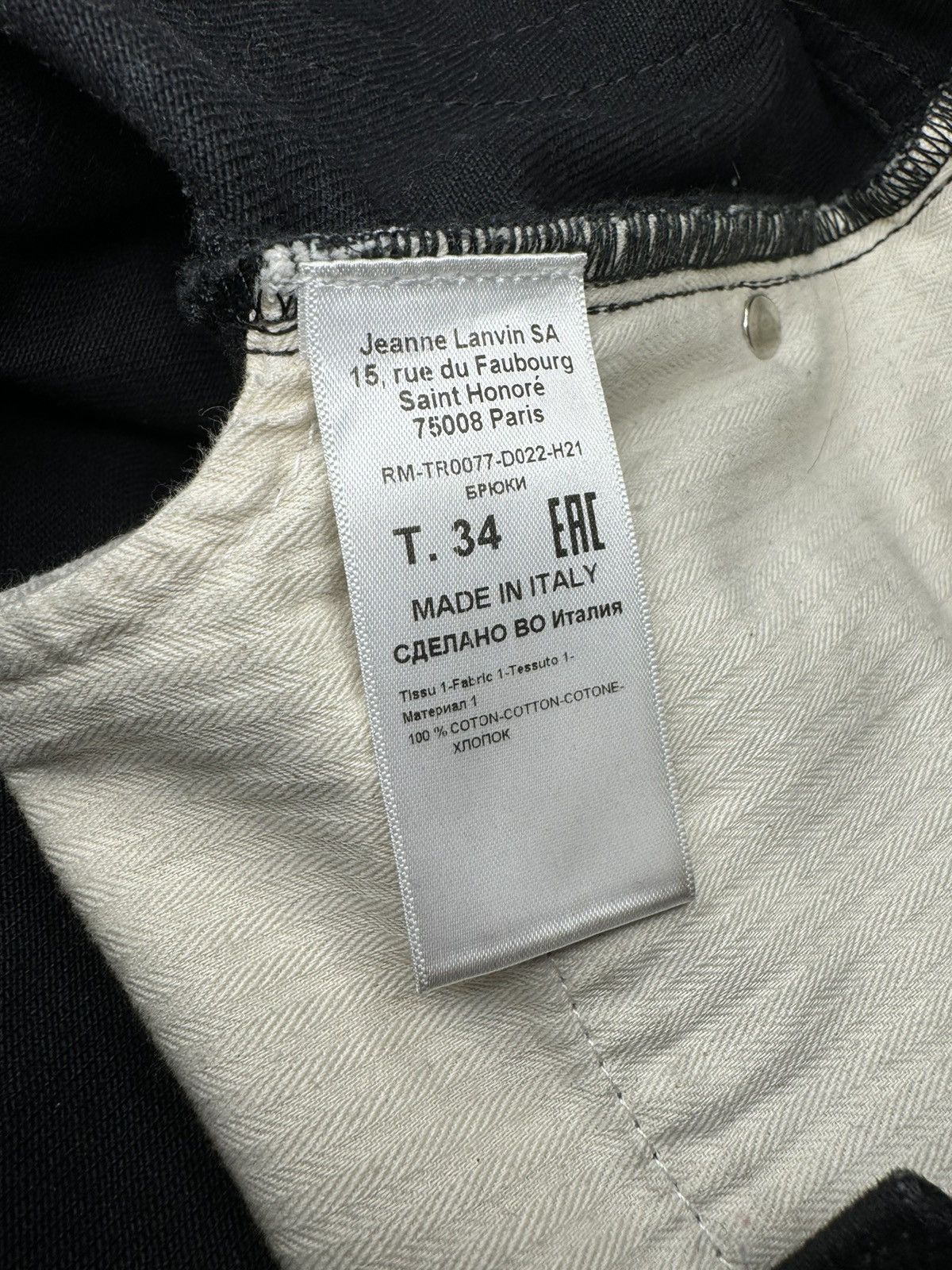 Lanvin LANVIN Galaxy-Print Straight Leg Jeans Size US 34 / EU 50 - 5 Thumbnail