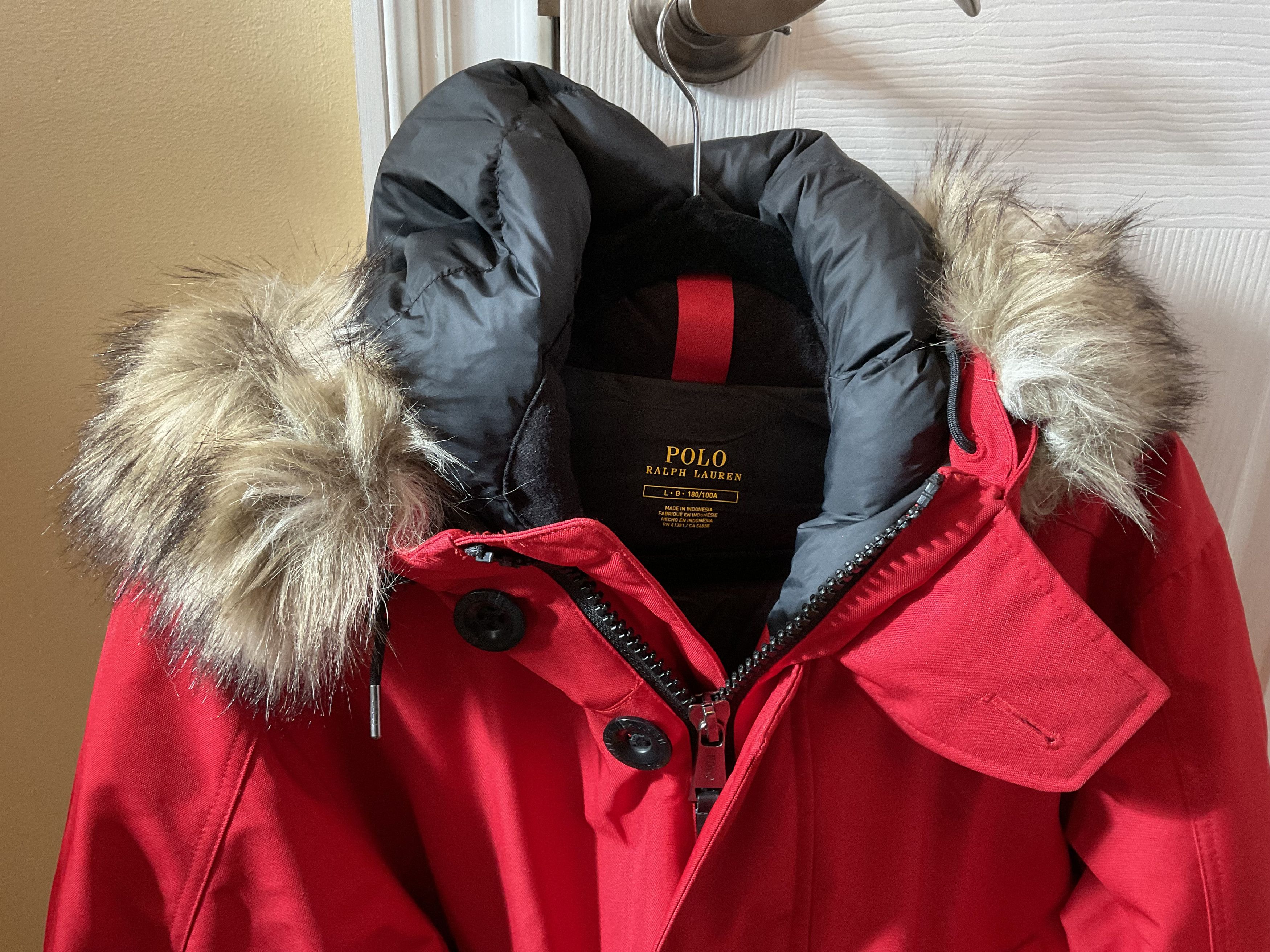 Polo Ralph Lauren Ralph Lauren Polo Faux-Fur-Trim Down Hooded Coat-L Size US L / EU 52-54 / 3 - 3 Thumbnail