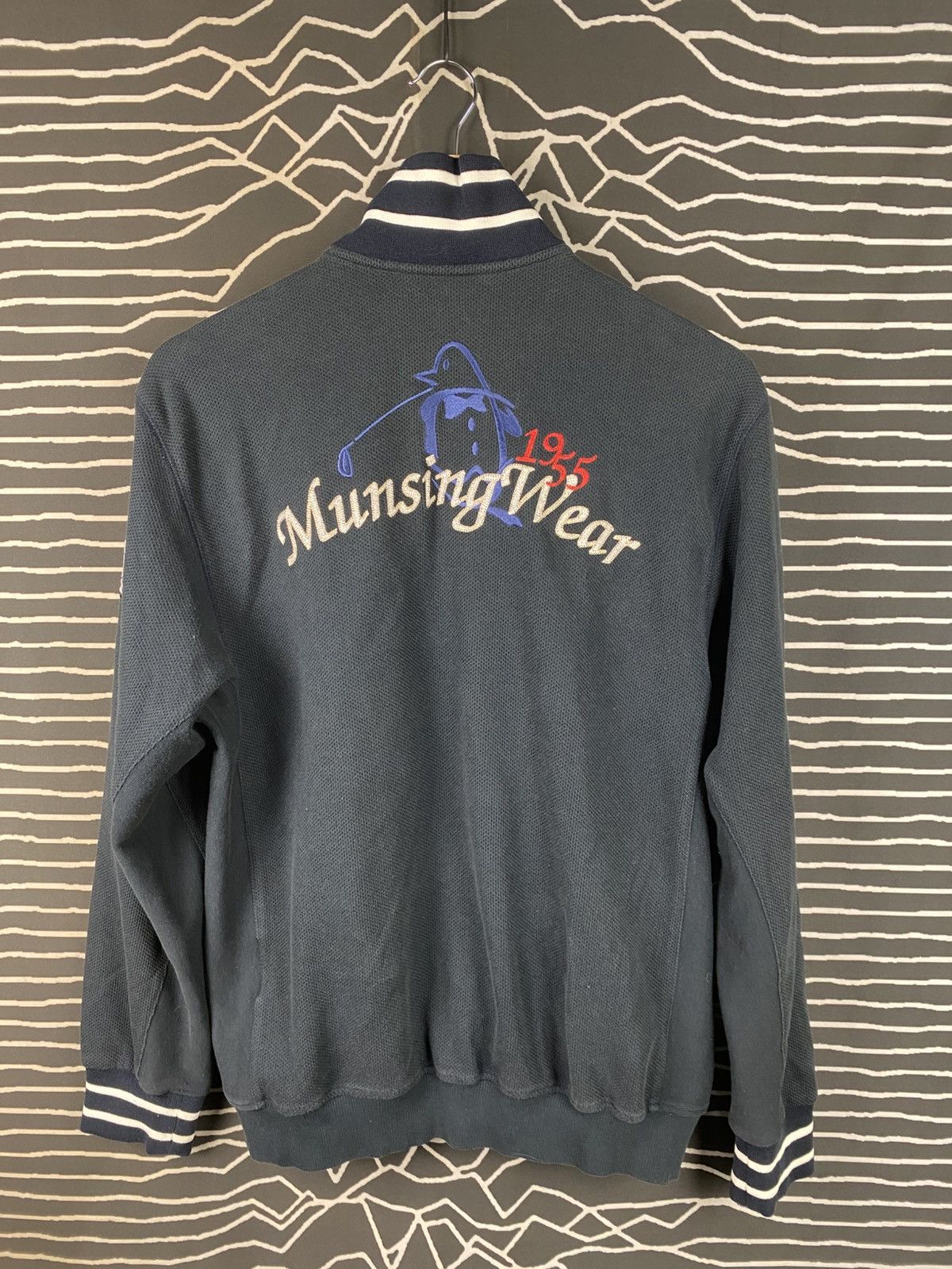 Gear for Sports VINTAGE Munsingwear Penguin Grand Slam Knitted Track Jacket Size US M / EU 48-50 / 2 - 2 Thumbnail