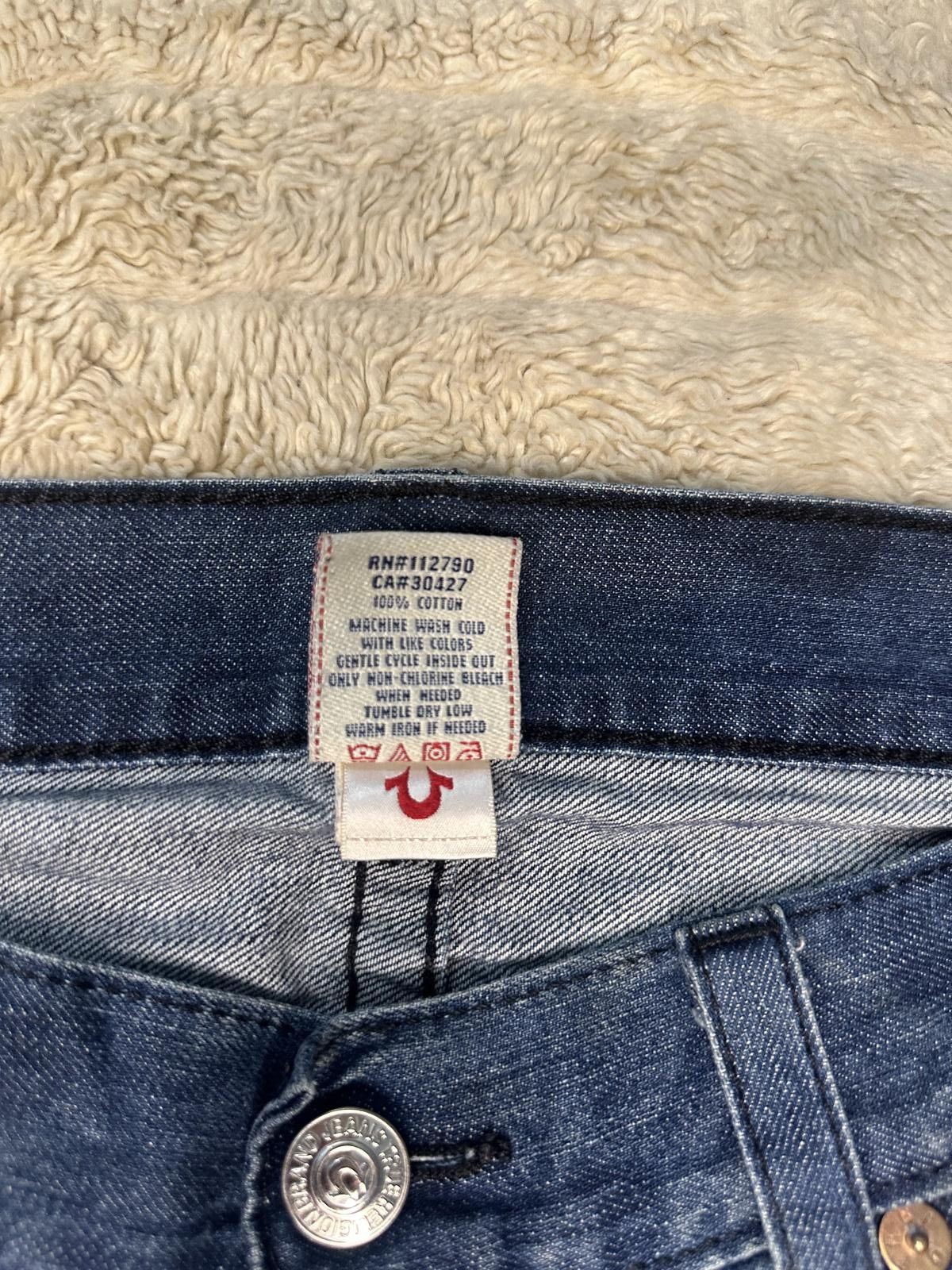 True Religion True Religion Y2K Black Cornell straight jeans Size 38 Size US 38 / EU 54 - 5 Thumbnail