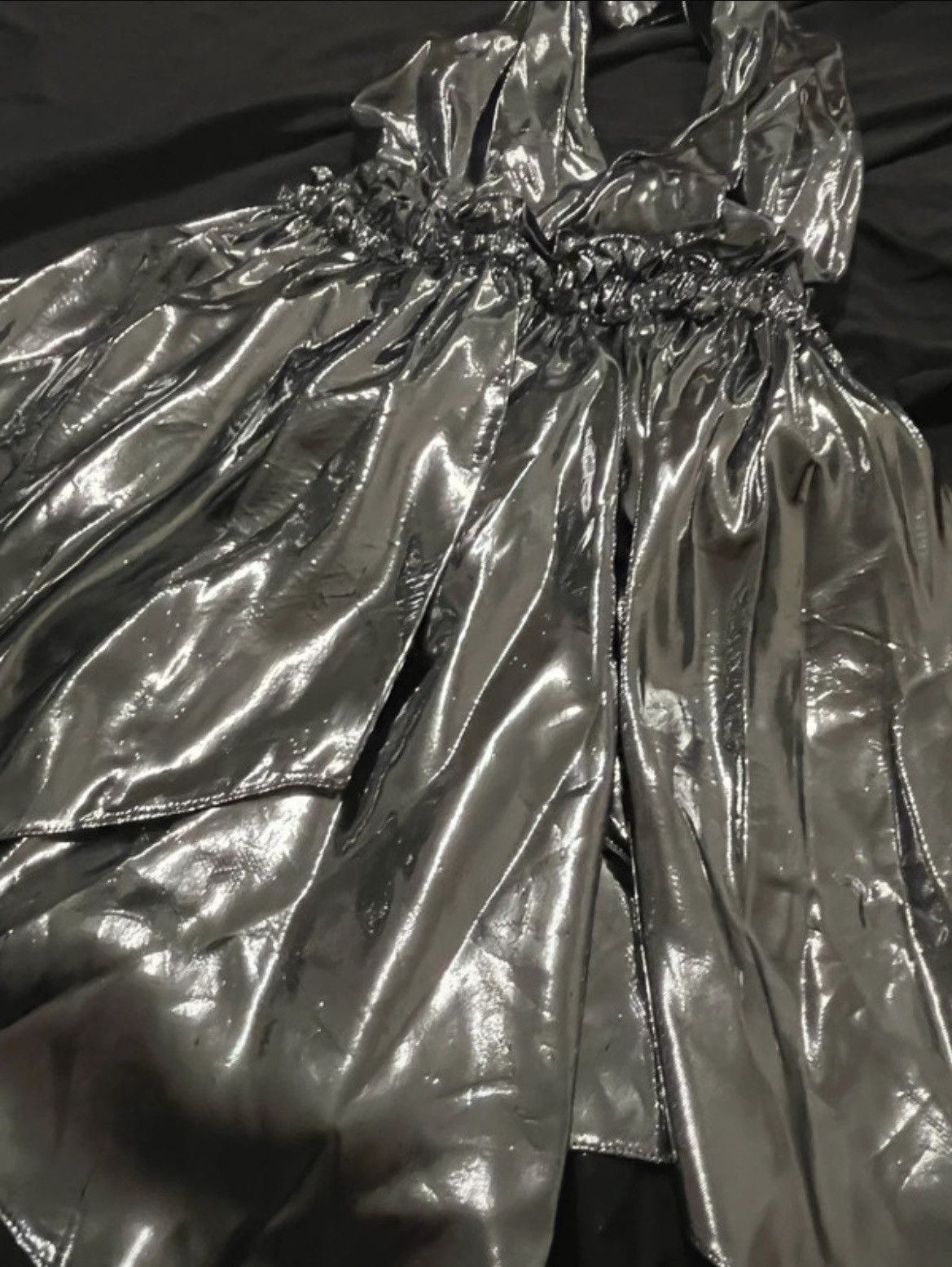 Isabel Marant Silver Pleated Dress Size S / US 4 / IT 40 - 2 Thumbnail