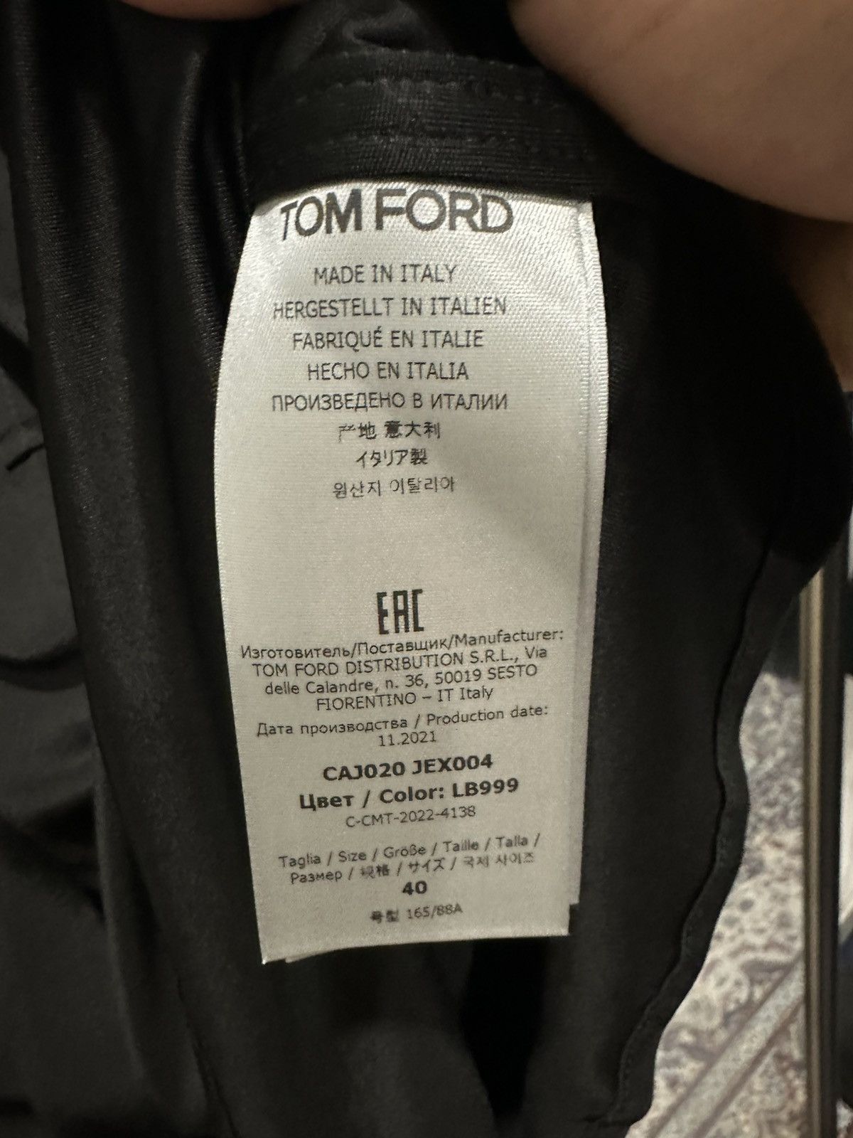 Tom Ford Tom Ford Utility Shirt Black SS23 Size US M / EU 48-50 / 2 - 5 Thumbnail