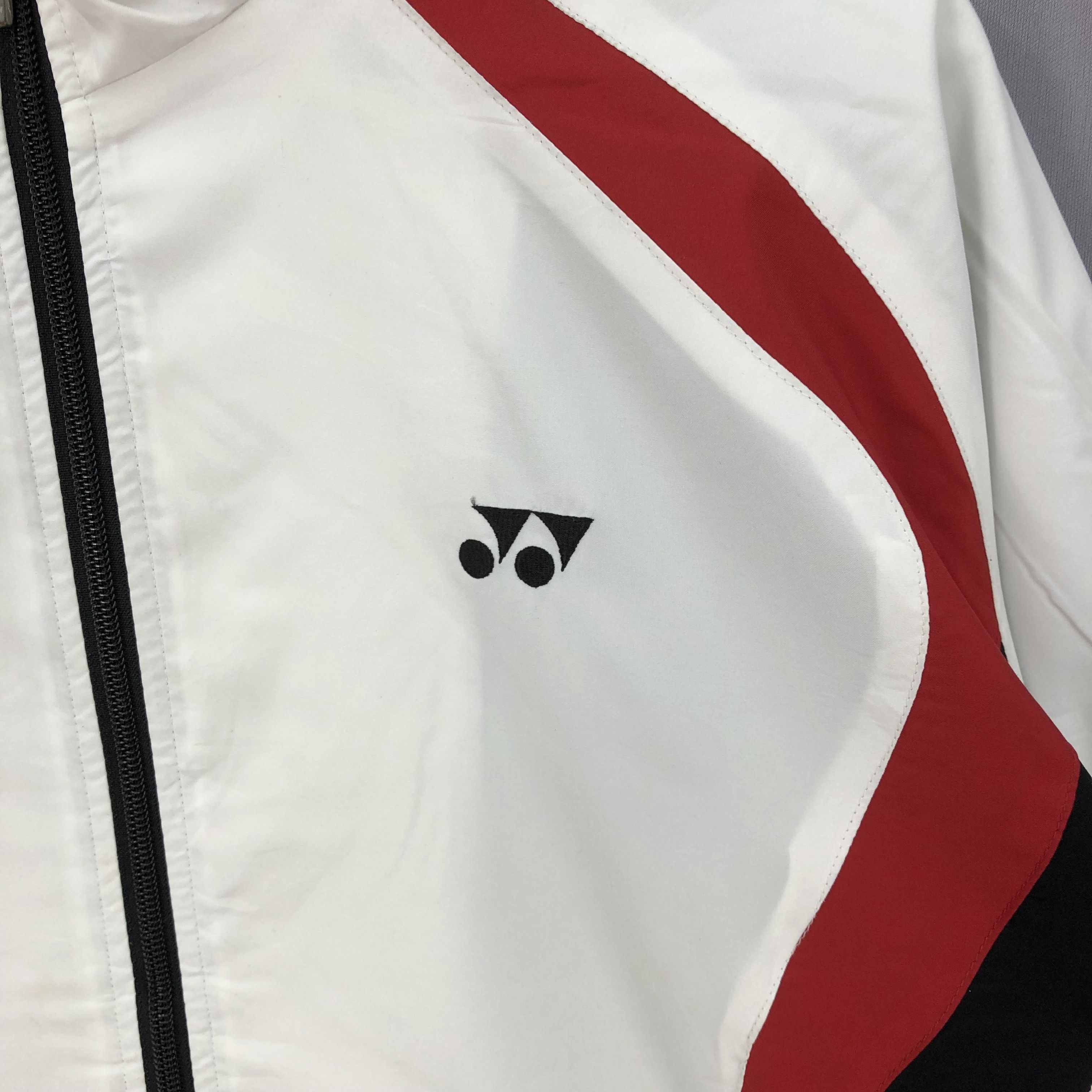 Japanese Brand × Vintage Vintage Yonex Windbreaker Zipper Nylon Training Jackets Size US XL / EU 56 / 4 - 4 Thumbnail