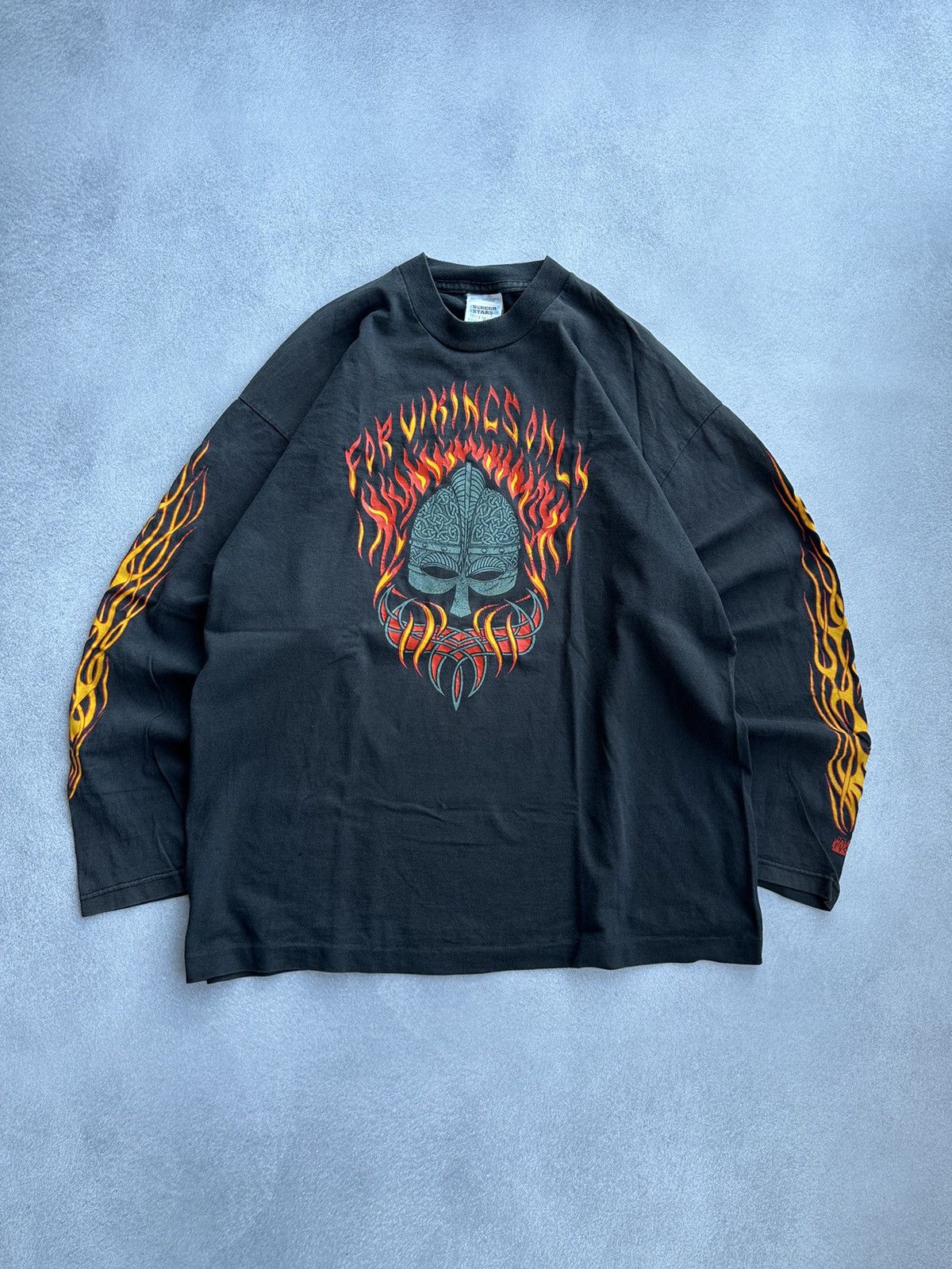 Harley Davidson × Streetwear × Vintage Harley Davidson Travis Scott Spider  Web Long Sleeve Shirt XL | Grailed