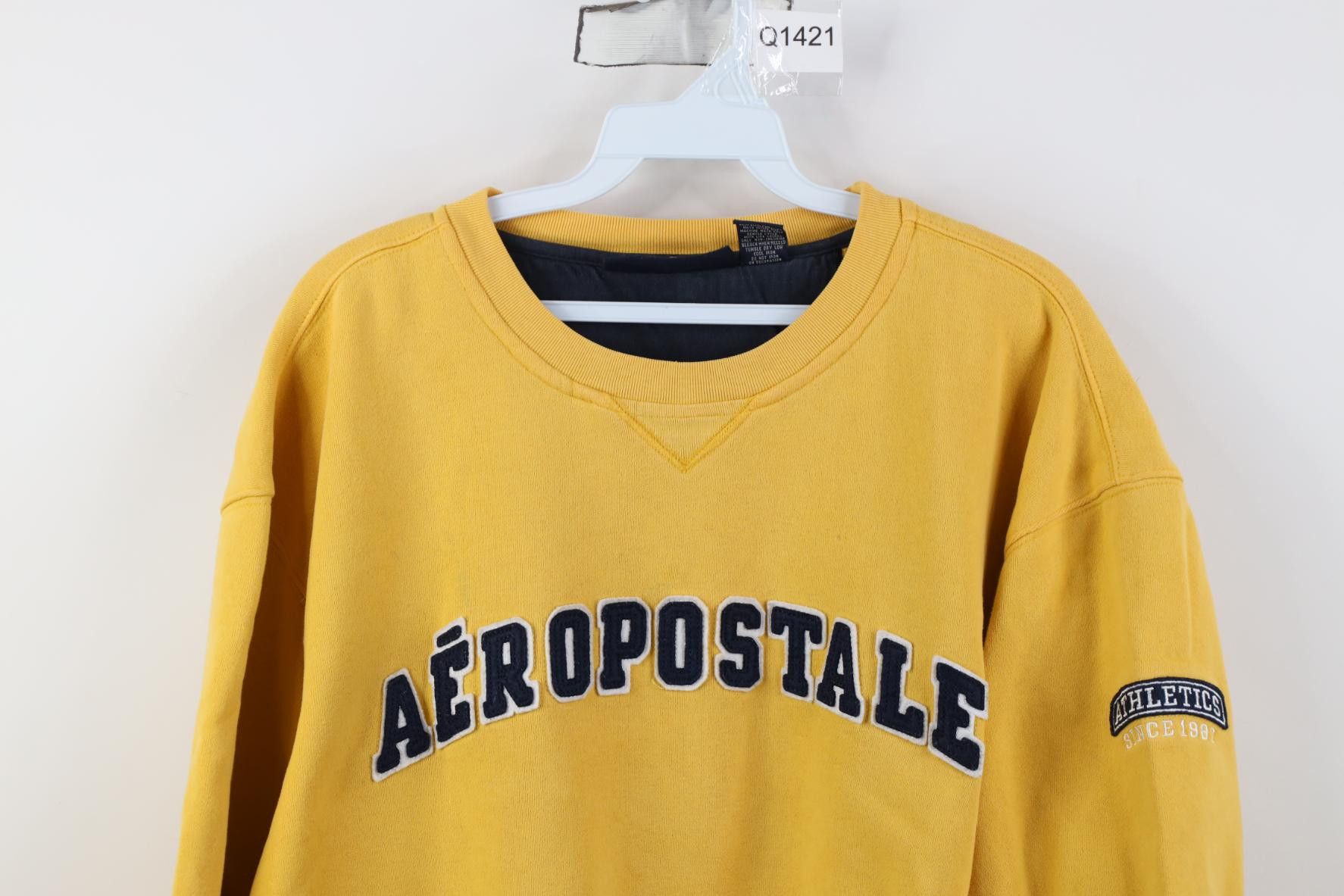 Aeropostale Vintage 90s Y2K Aeropostale Boxy Fit Crewneck Sweatshirt Size L / US 10 / IT 46 - 2 Thumbnail