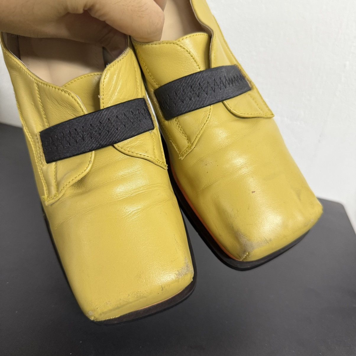 Japanese Brand Japanese Brand Square Toes Loafer Size US 7.5 / EU 40-41 - 10 Thumbnail