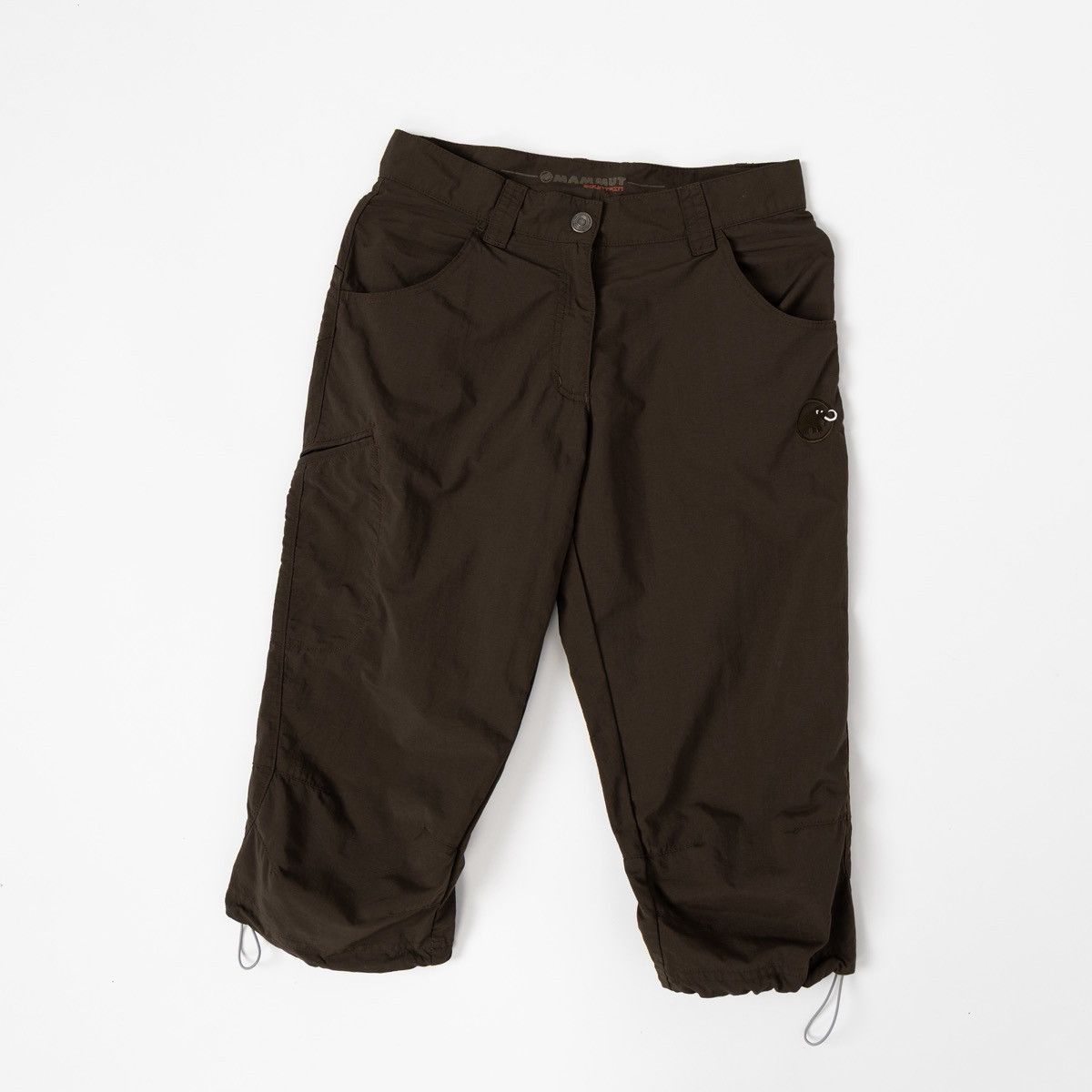 Mammut Mammut Womens Brown Capri Hiking Pants Nylon Outdoor Logo Size 28" / US 6 / IT 42 - 1 Thumbnail