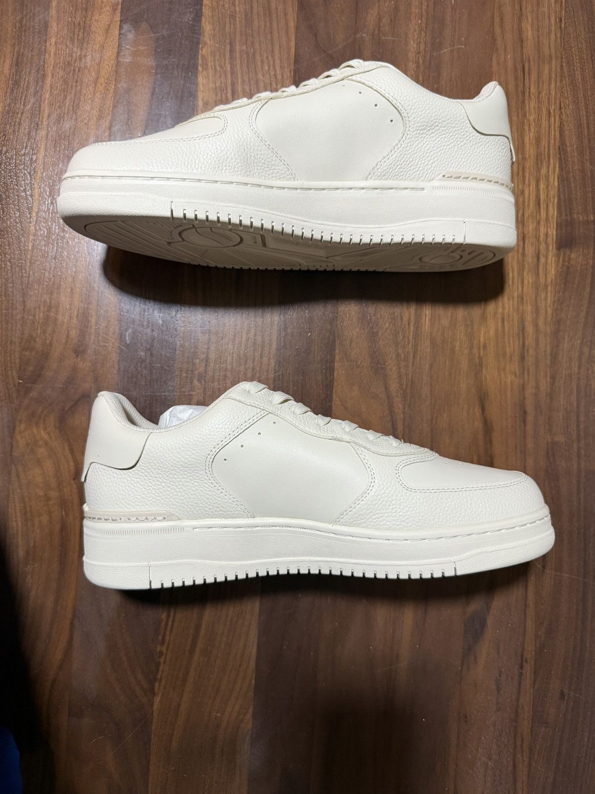 Polo Ralph Lauren Polo Ralph Lauren Masters Court Leather Sneaker in Ecru Size US 11 / EU 44 - 3 Thumbnail