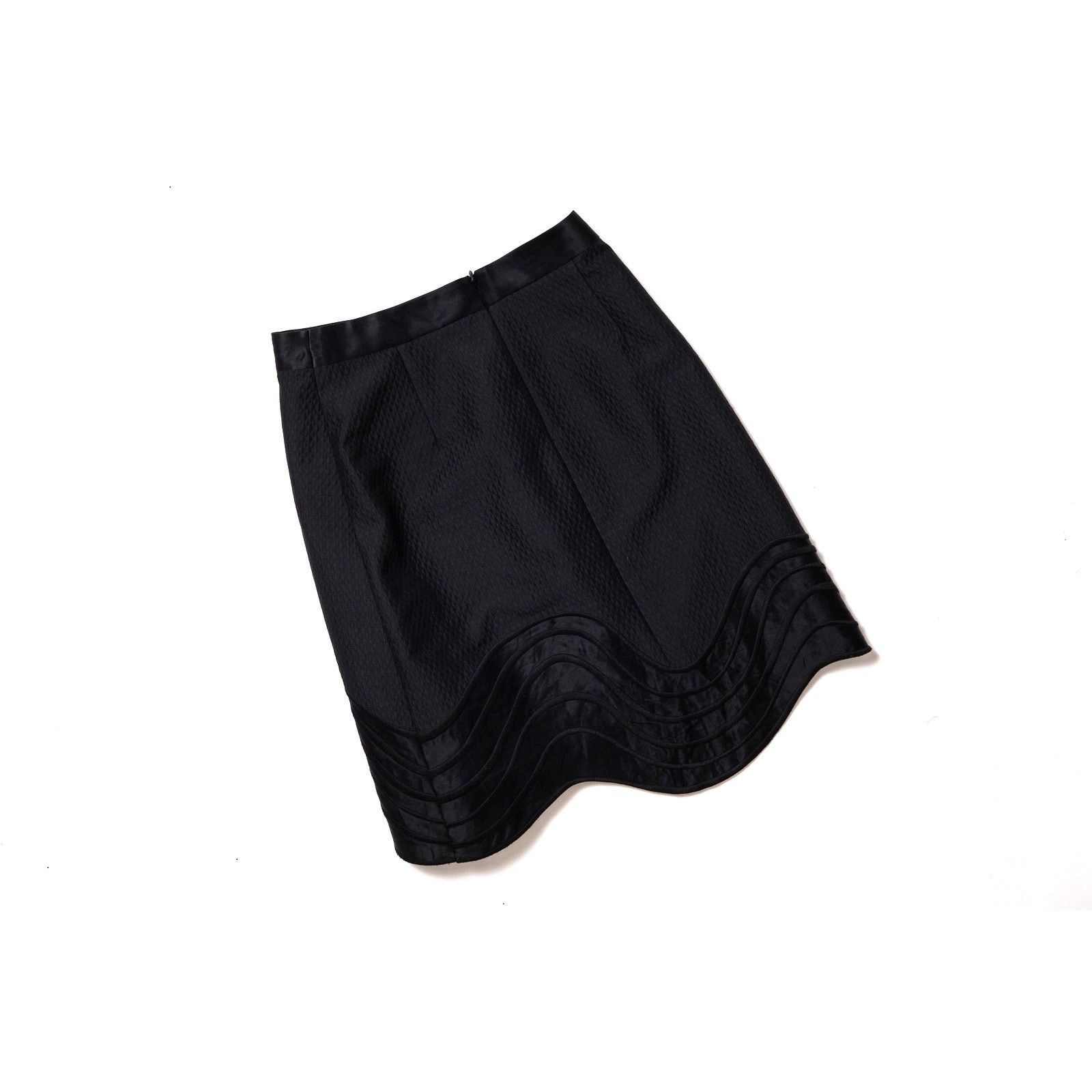 3.1 Phillip Lim 3.1 Phillip Lim Black Embroidered Knee-Length Skirt Size XS Size 26" / US 2 / IT 38 - 3 Thumbnail