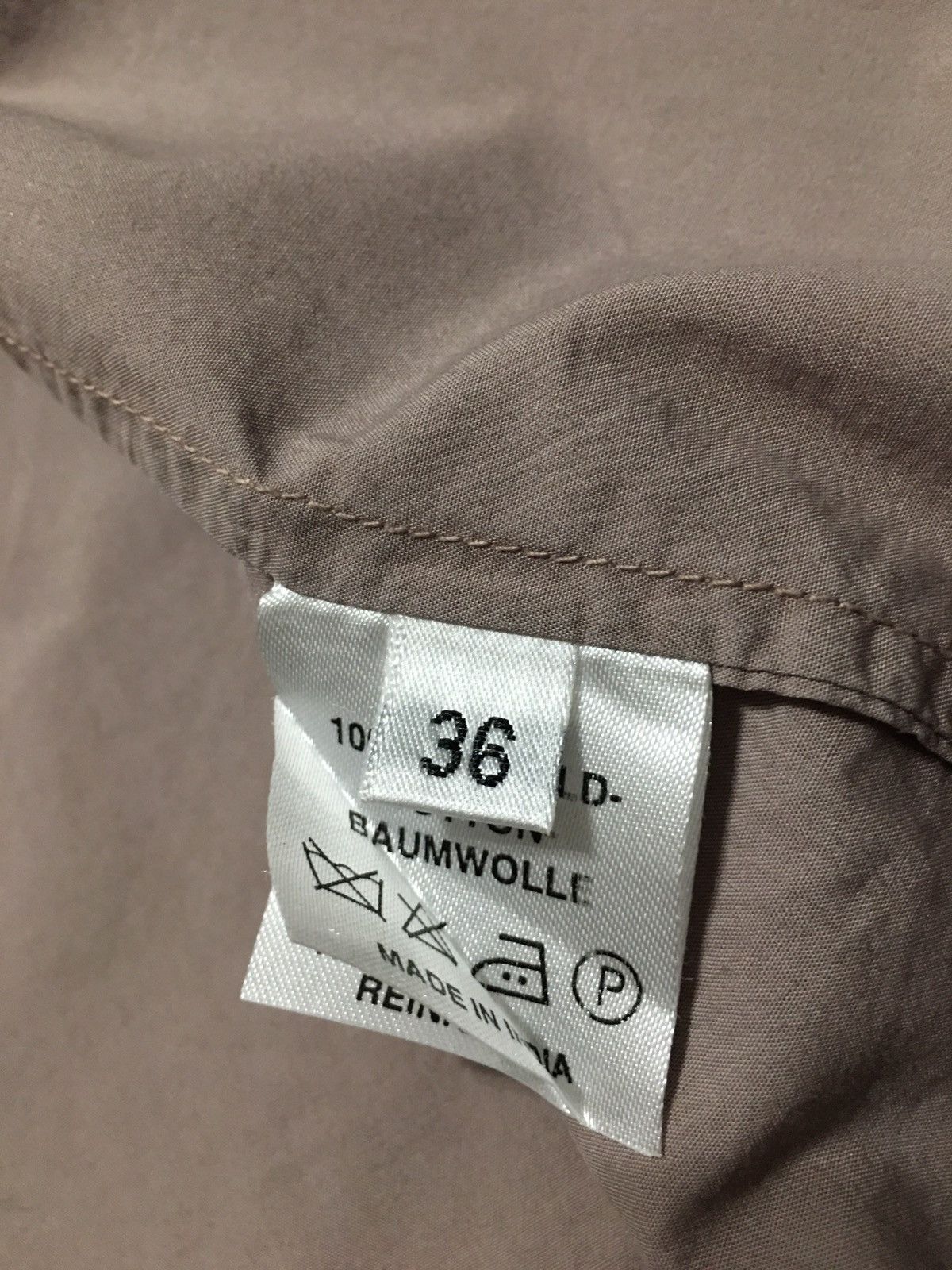Designer Jan Machenhauer Susan Cotton Shirt Ash Grey EU 36 Size XS / US 0-2 / IT 36-38 - 11 Thumbnail
