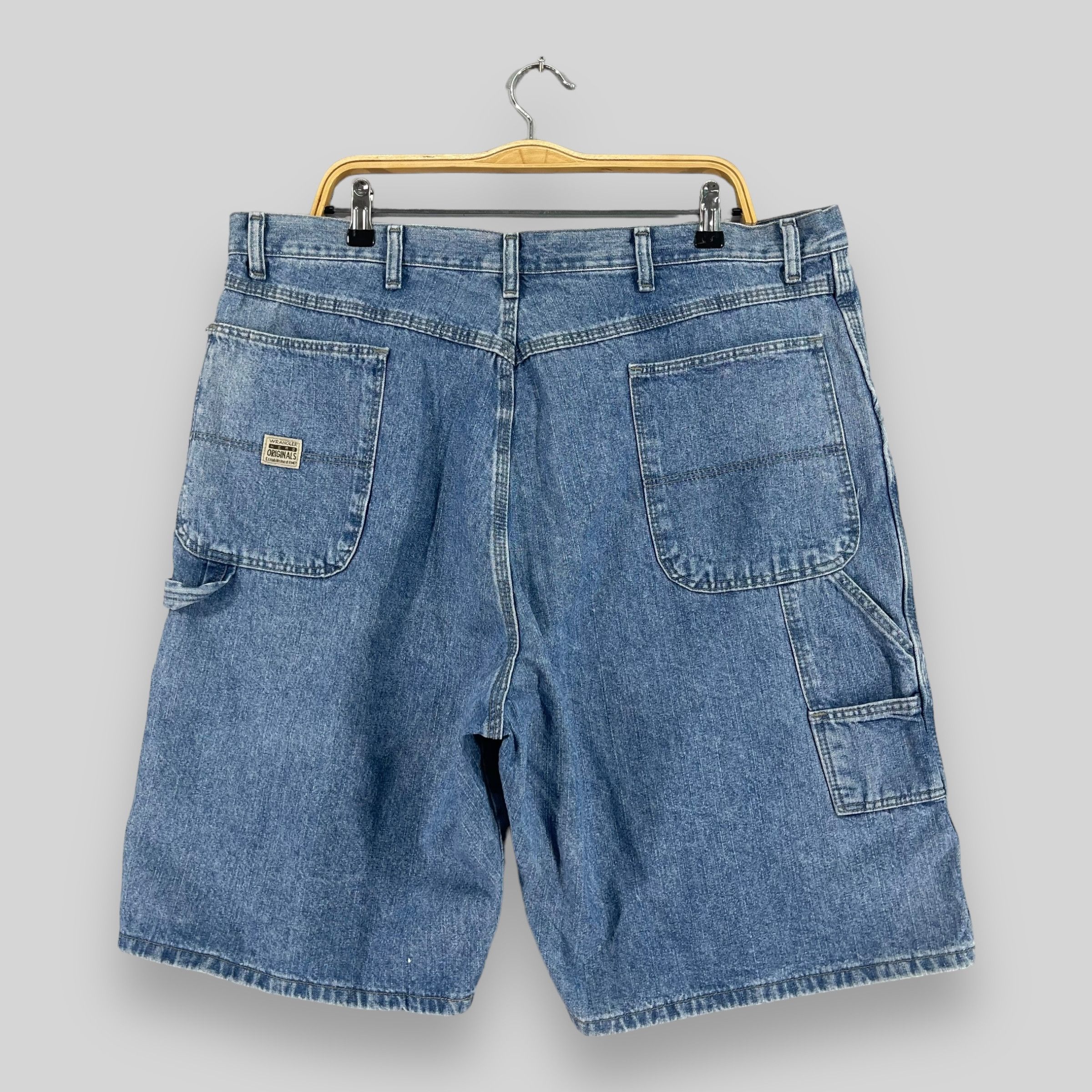 Wrangler Size 40 Vintage Wrangler Workwear Cutoff Short Jeans Size US 40 / EU 56 - 4 Thumbnail