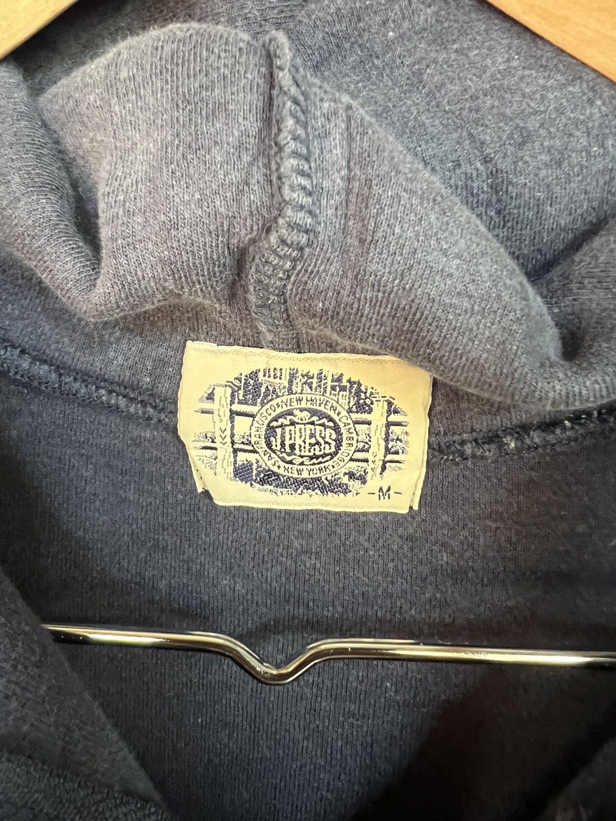 J. Press Vintage J.press Sport Spell Out Hoodies Size US M / EU 48-50 / 2 - 4 Thumbnail