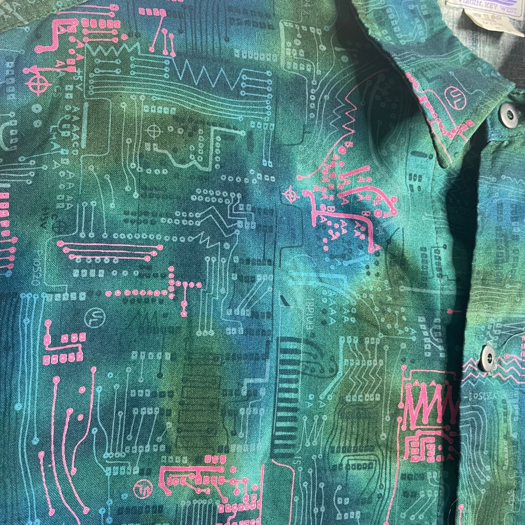Vintage Virgin Key West Vintage Mens Shirt Size Medium Size US M / EU 48-50 / 2 - 4 Thumbnail