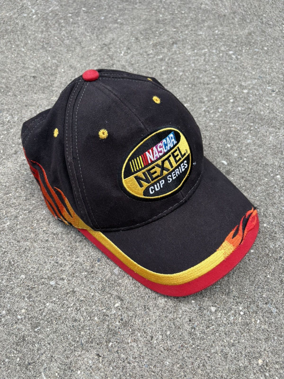 NASCAR NASCAR Racing Nextel Cup Series Flames Hat Size ONE SIZE - 1 Thumbnail