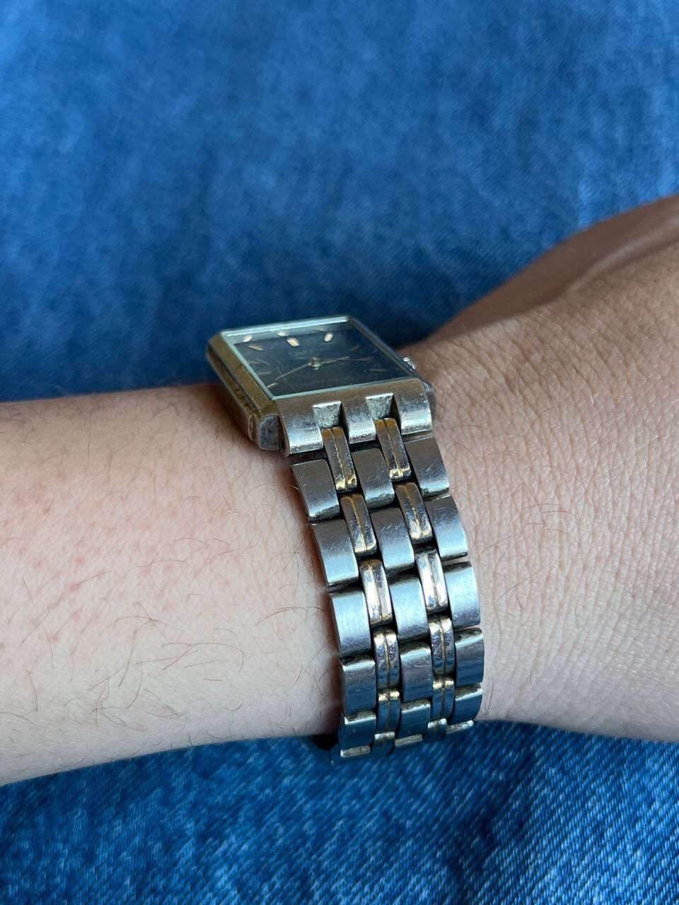 Vintage Japanese style futuristic Watch graphite tank