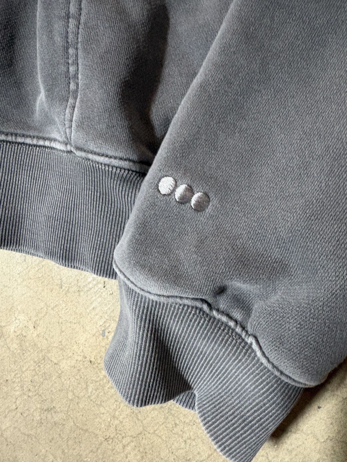 Other Markm Y2K Faded Black Gray Military Style Oversized Hoodie Size US L / EU 52-54 / 3 - 4 Thumbnail