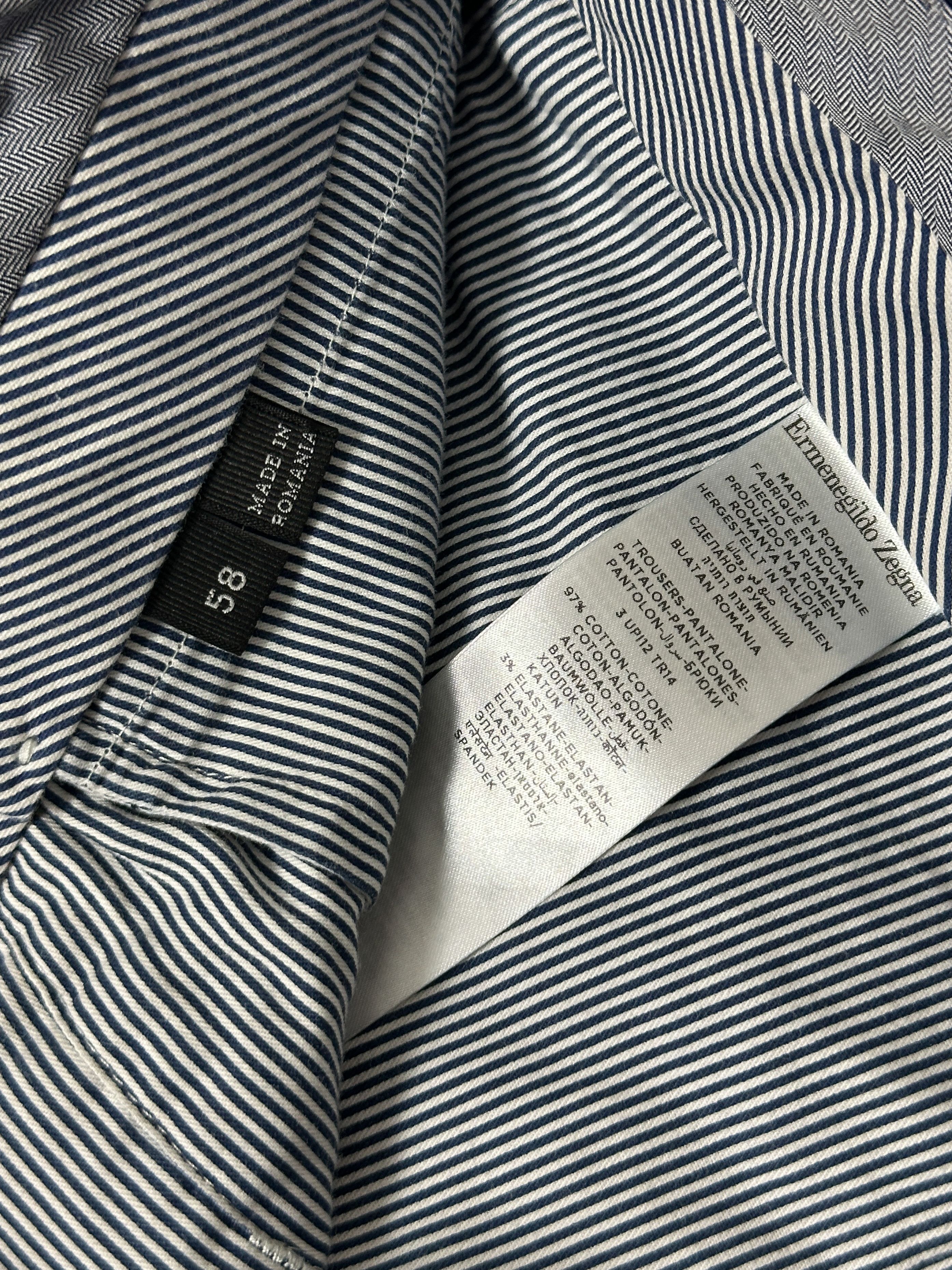 Ermenegildo Zegna Ermenegildo Zegna Blue Dress Trousers Pants Size US 36 / EU 52 - 5 Thumbnail
