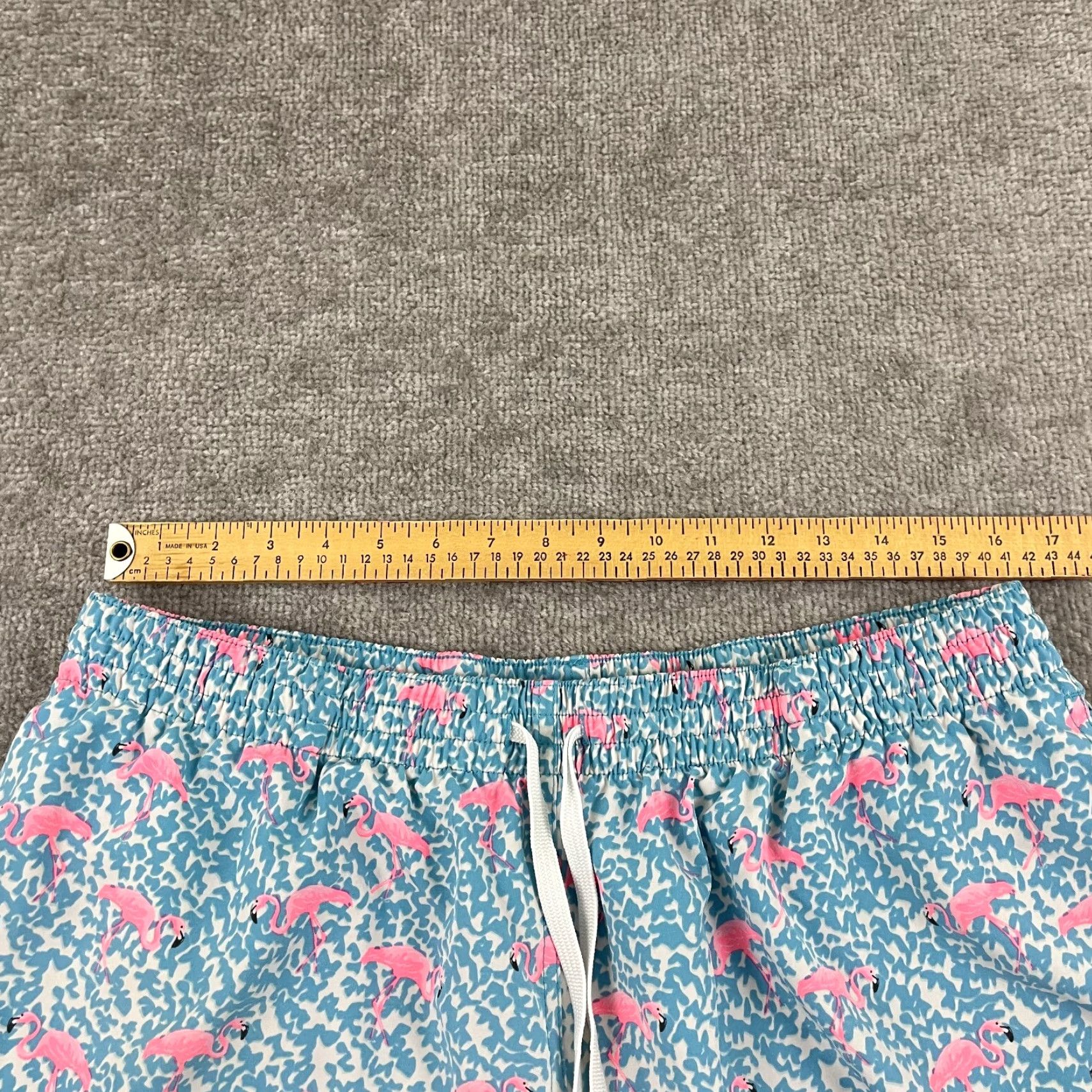 Chubbies VINTAGE Chubbies Swim Trunks Mens 2XL / 7" Lined Domingos Flamingos Beach Hawaiian Ocean Size US 39 - 6 Thumbnail